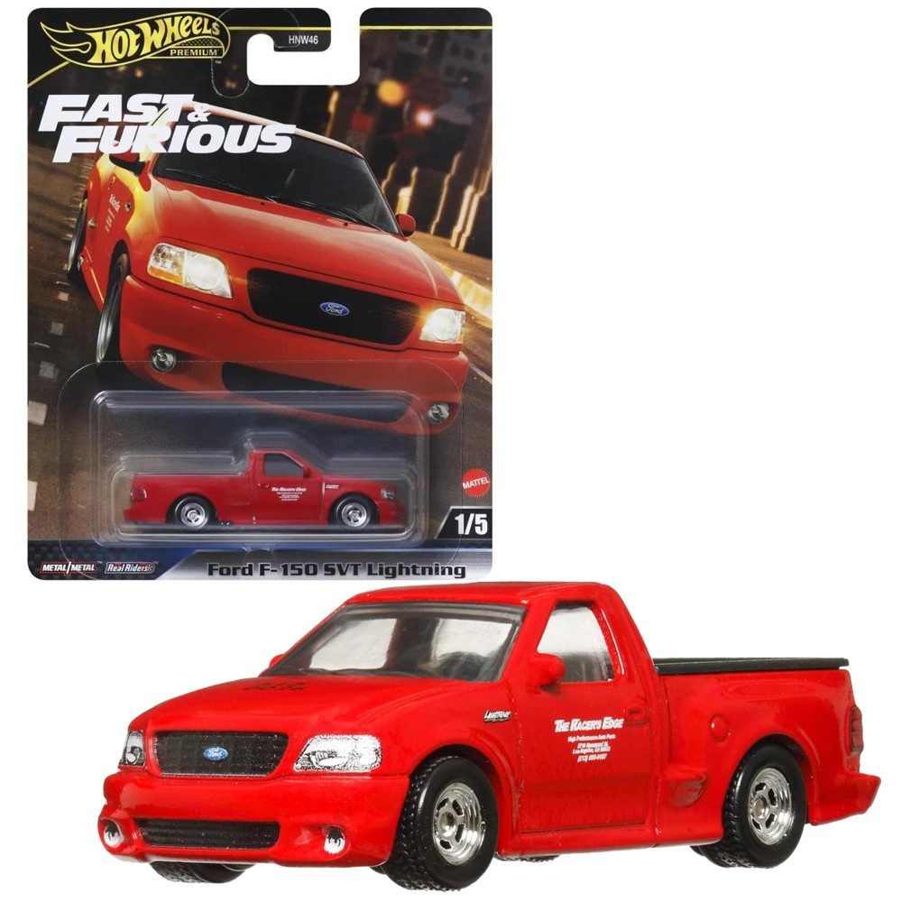 Spielzeug-Rennwagen Ford F-150 SVT Lightning HYP75 Hot Wheels Auto Fast & Furious