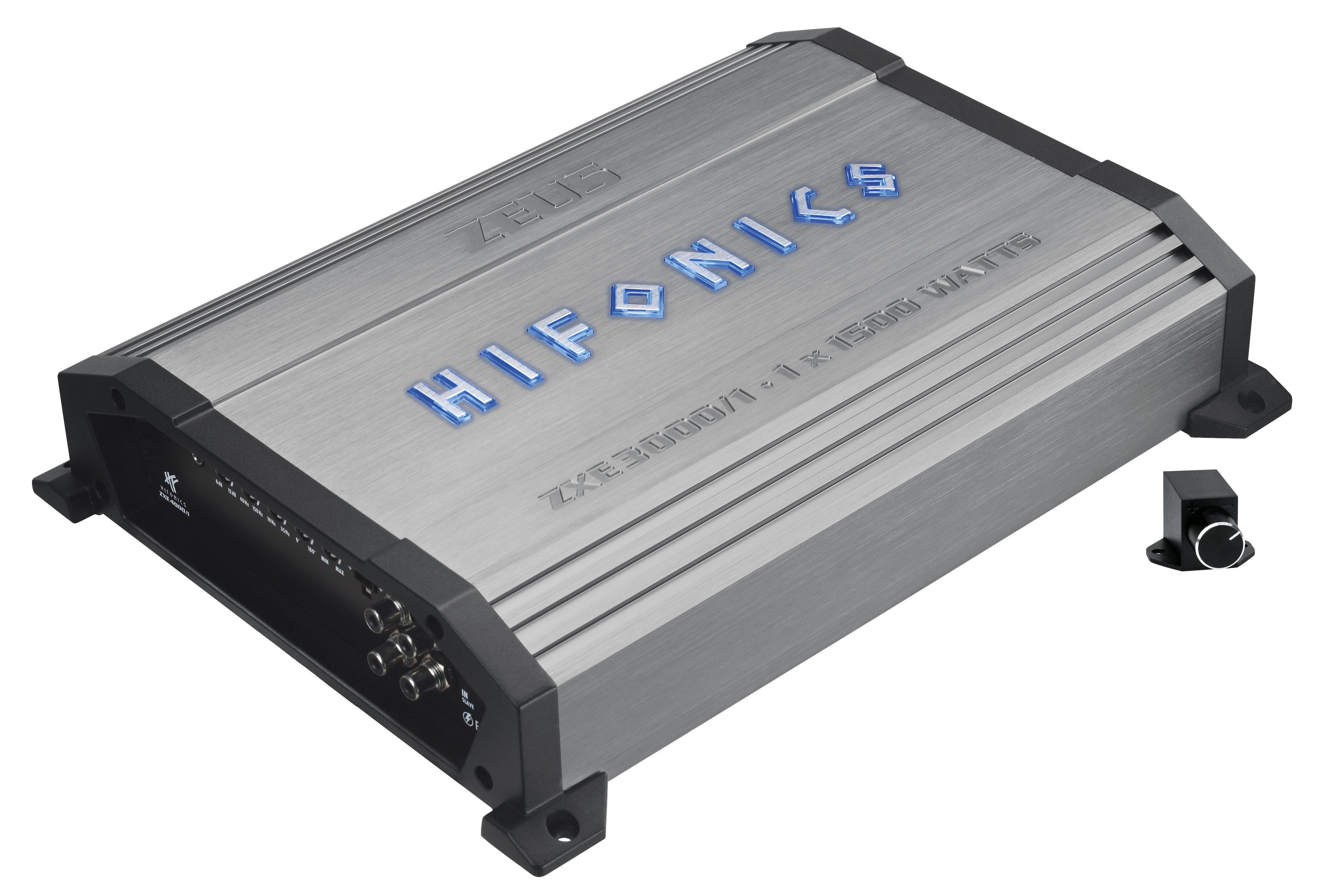 Hifonics ZEUS ZXE3000/1 Class D Digital Mono Verstärker Endverstärker (Anzahl Kanäle: 1)
