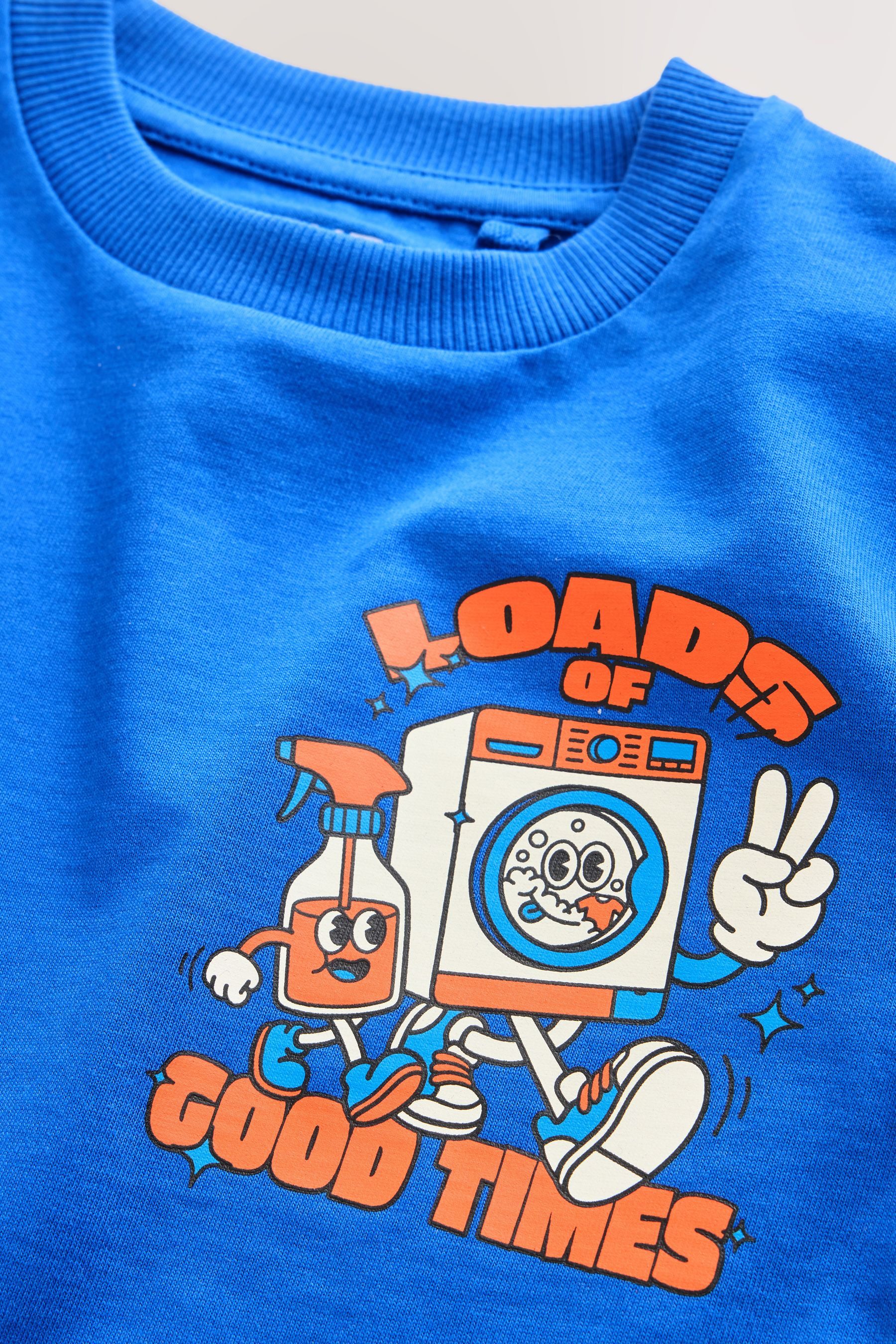 Next Langarmshirt Langärmeliges Shirt mit Rückengrafik (1-tlg) – Bild 4 von 4