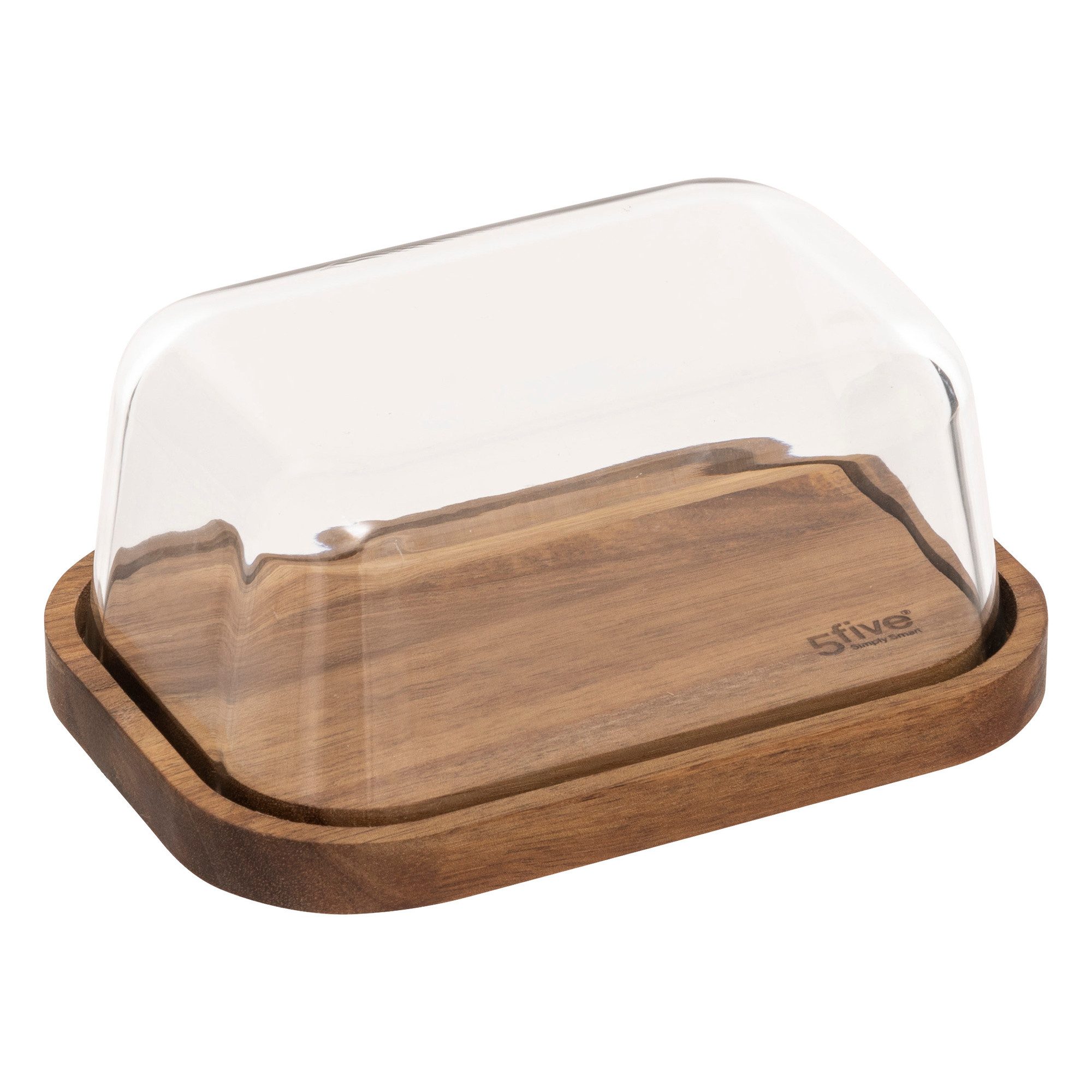 5five Simply Smart Butterdose Butterdose HARMONY, 17,7 x 12,7 x 8,4 cm, Glas
