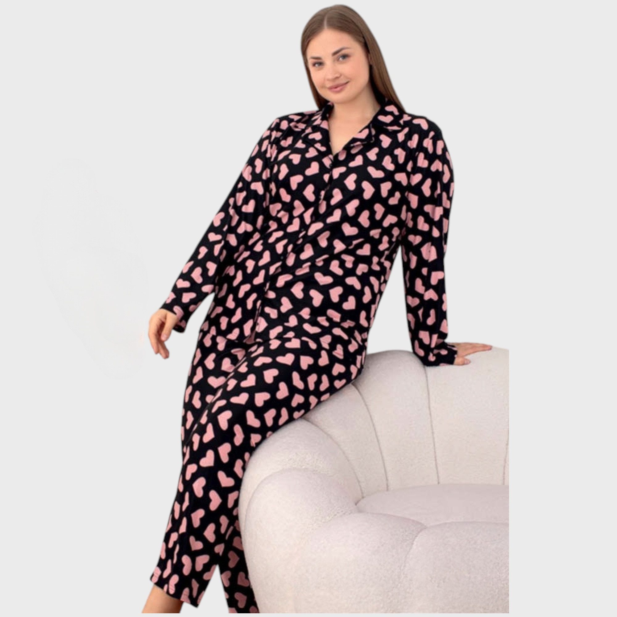 fashionshowcase Pyjama Pyjama Set Damen Schlafanzug günstig online kaufen