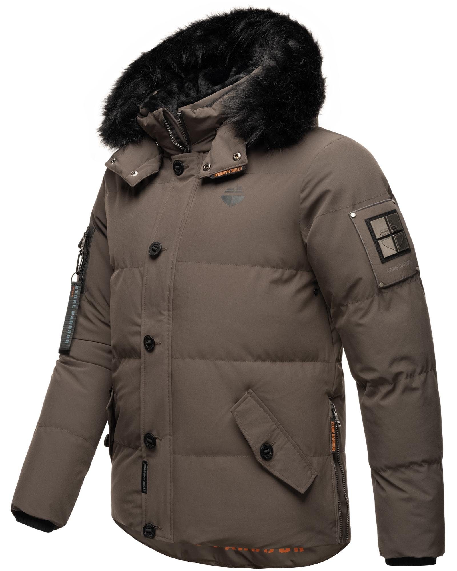 Stone Harbour Winterjacke Halvaar stylischer Winterparka mit abnehmbarer Kapuze – Bild 2 von 5