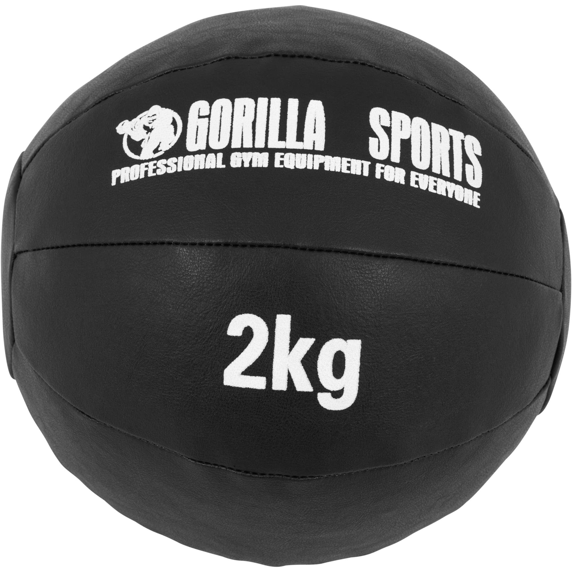 Trainingsball, Einzeln/Set, GORILLA kg Set Medizinball Gewichtsball 29cm, Leder, 55 aus SPORTS Fitnessball,