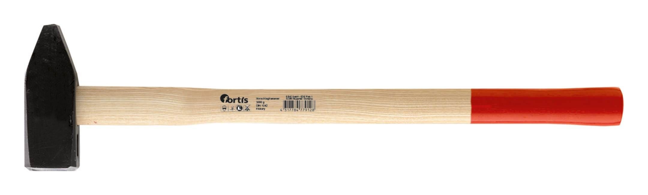 fortis Vorschlaghammer, DIN1042 3 kg Hickorystiel günstig online kaufen