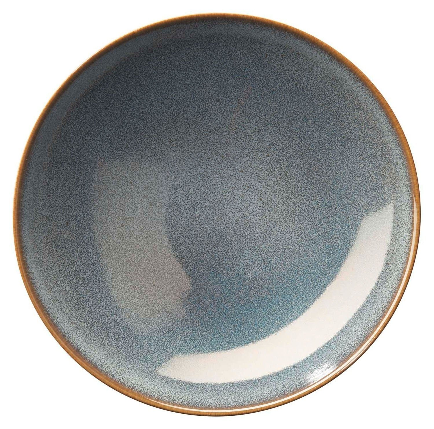 Platzset, SAISONS, Gourmetteller, Blau, Ø 23 cm, ASA SELECTION | Suppenteller