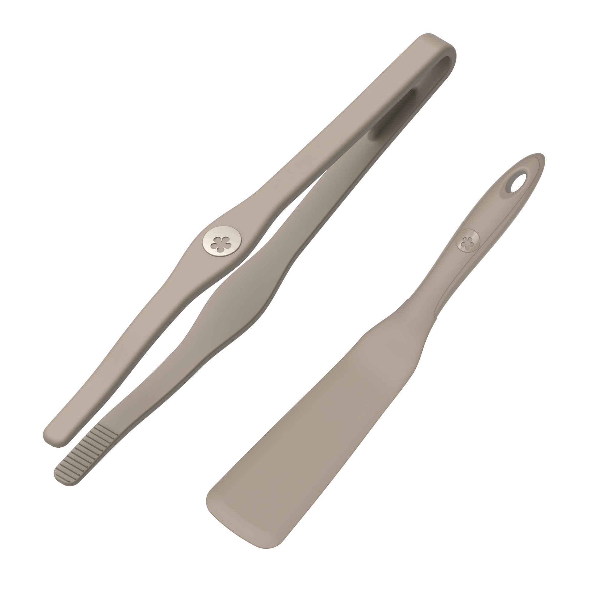 Kochblume Kochbesteck-Set Grillpinzette + Spatel - 2-tlg. - limette