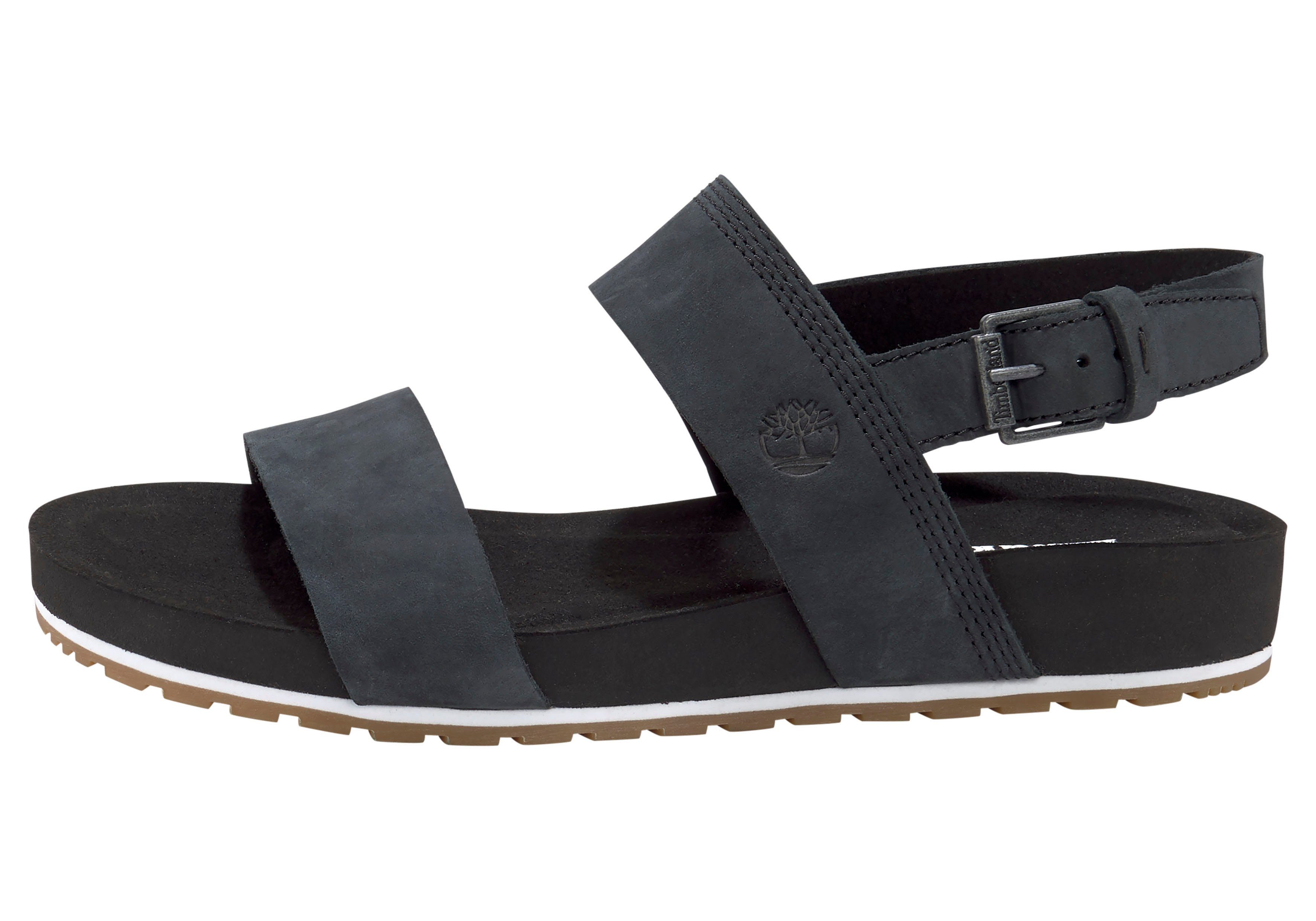 Timberland Malibu Sandale Sandal 2Band Waves Black-Nubuck