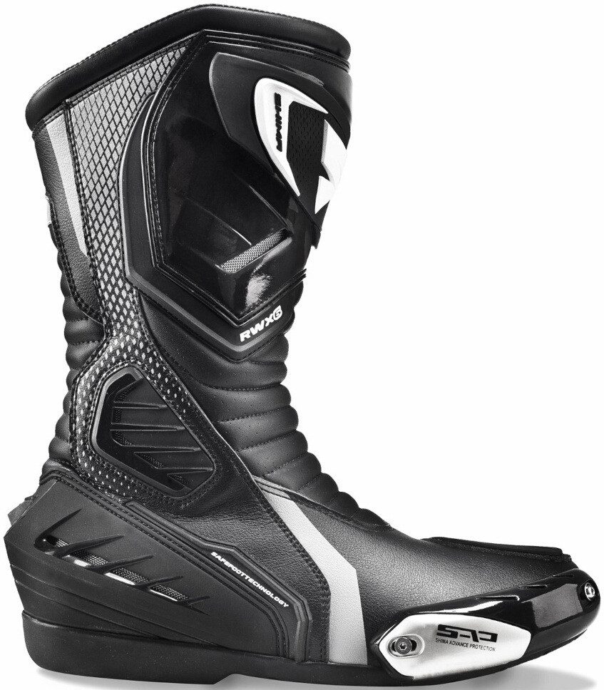 SHIMA RWX-6 Damen Motorrad Stiefel Motorradstiefel perforiert – Bild 2 von 4