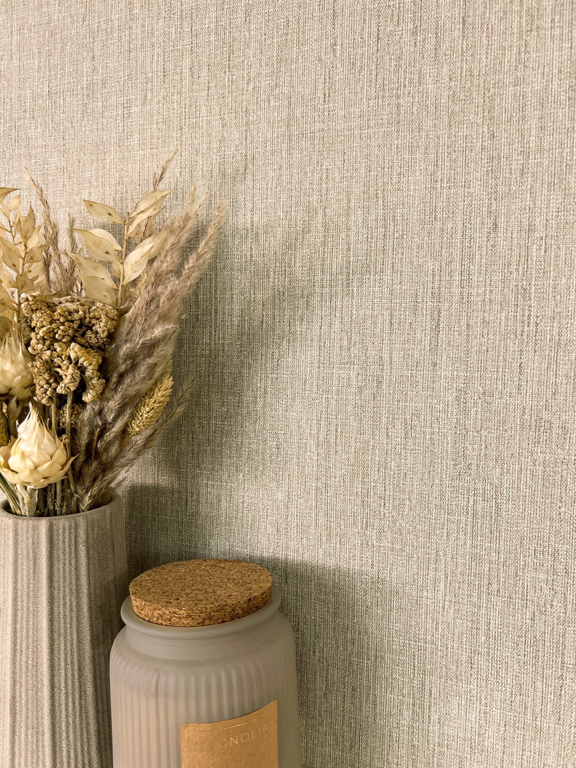 Newroom Vliestapete, Taupe Tapete Modern Unifarbe günstig online kaufen