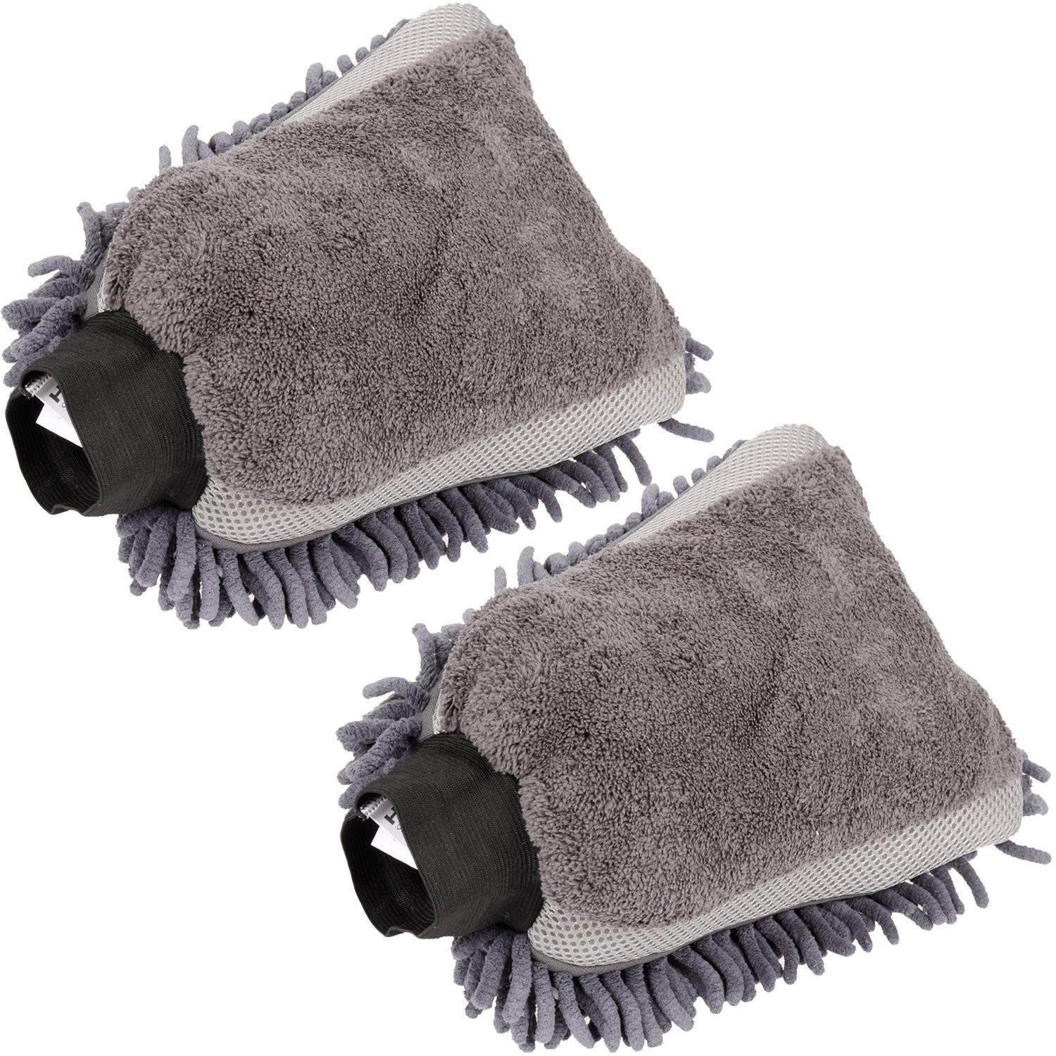 Mach1 Reinigungshandschuh Mikrofaser Waschhandschuh zum Auto Waschen (2-St) günstig online kaufen