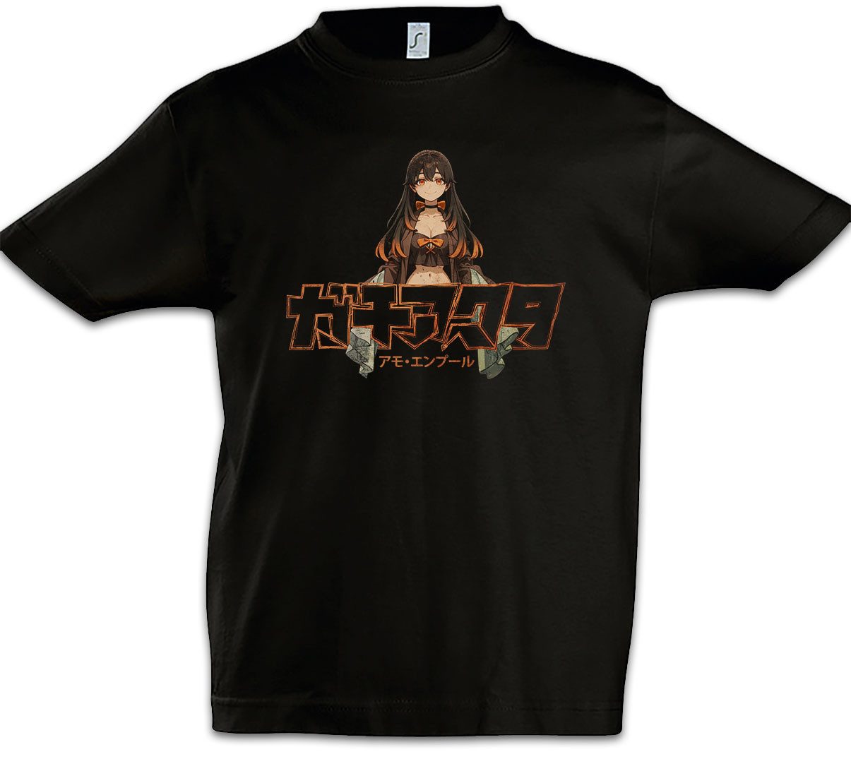 Print-Shirt Amo Empool Kinder T-Shirt Zanka Manga Gachiakuta Movie Enjin Rudo