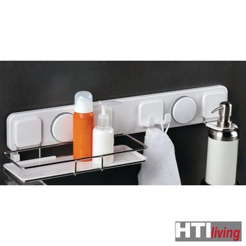 HTI-Living Badregal Wand Organizer Badezimmer Multi, Stück 1-tlg., Badorganizer Hakenregal