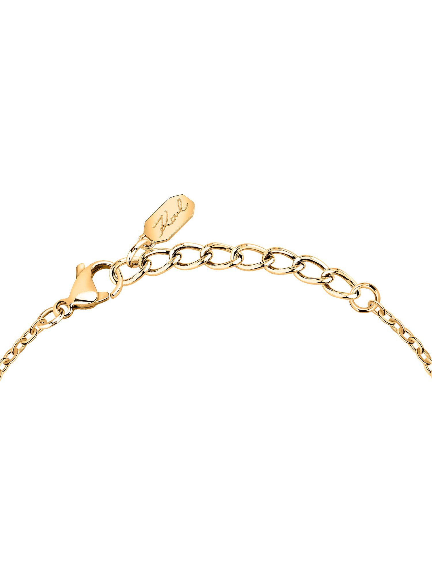 KARL LAGERFELD Armband Karl Lagerfeld Damen-Armband Edelstahl Kristall, Illume