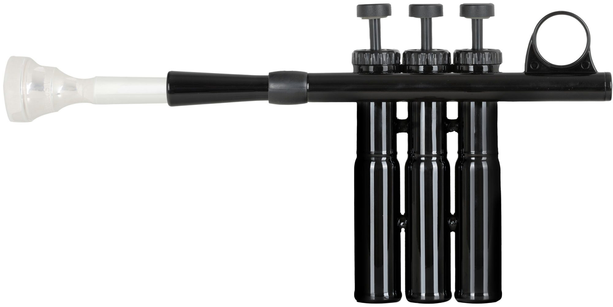 Classic Cantabile Trompete Classic Cantabile MardiBrass Ansatztrainer Trompete & Flügelhorn, Trainingsgerät für Ansatz, Atmung und Fingerfertigkeit