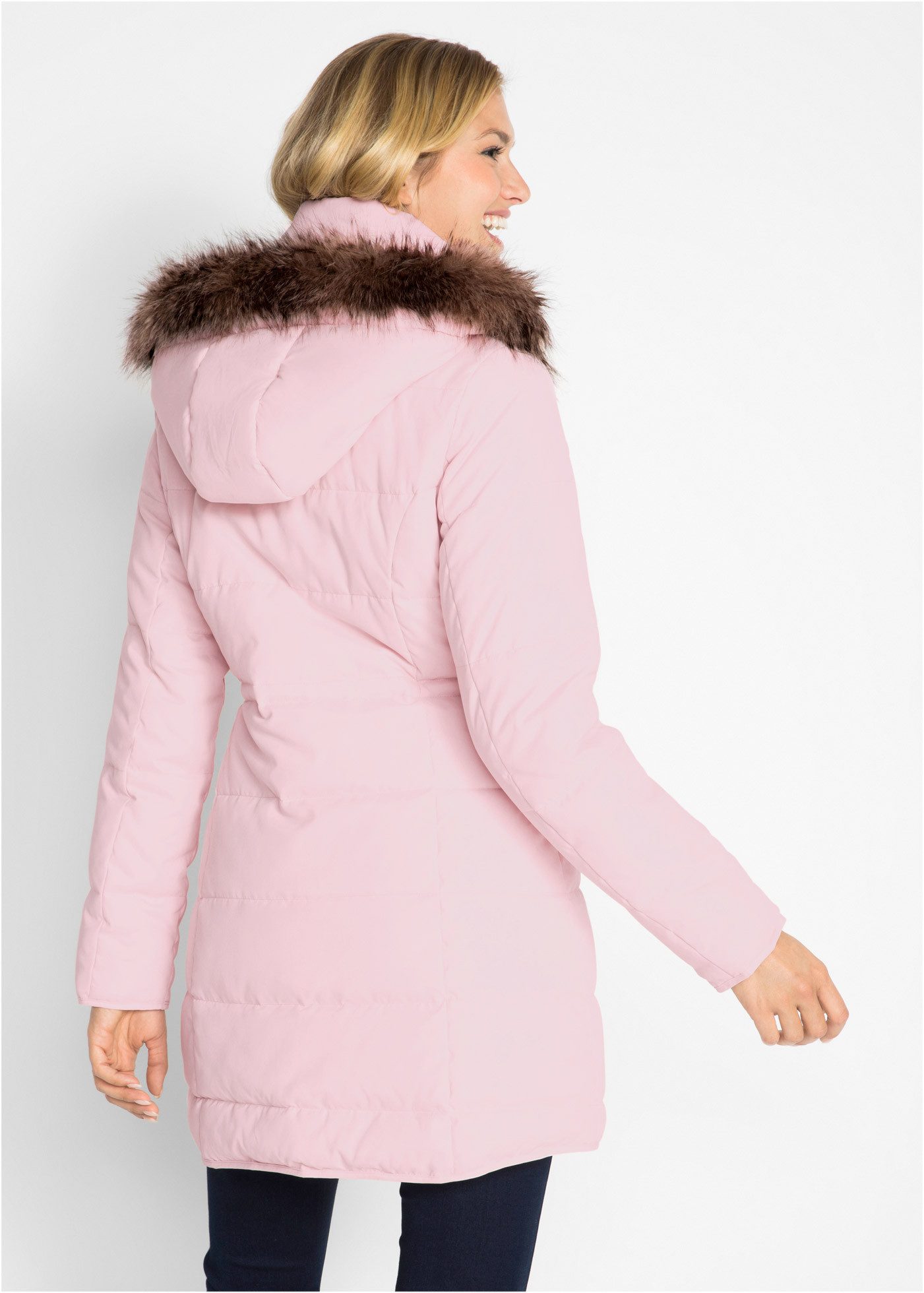 bonprix Steppjacke Steppjacke mit Kapuze, gefüttert günstig online kaufen