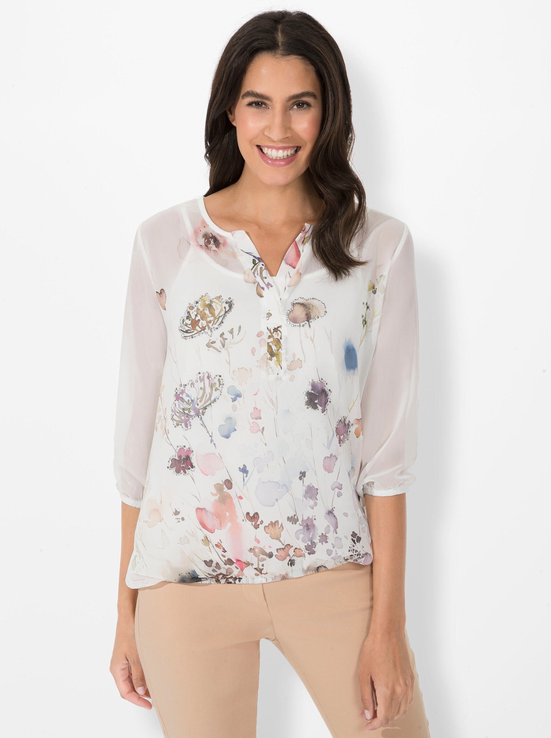 Witt Klassische Bluse Chiffonbluse günstig online kaufen