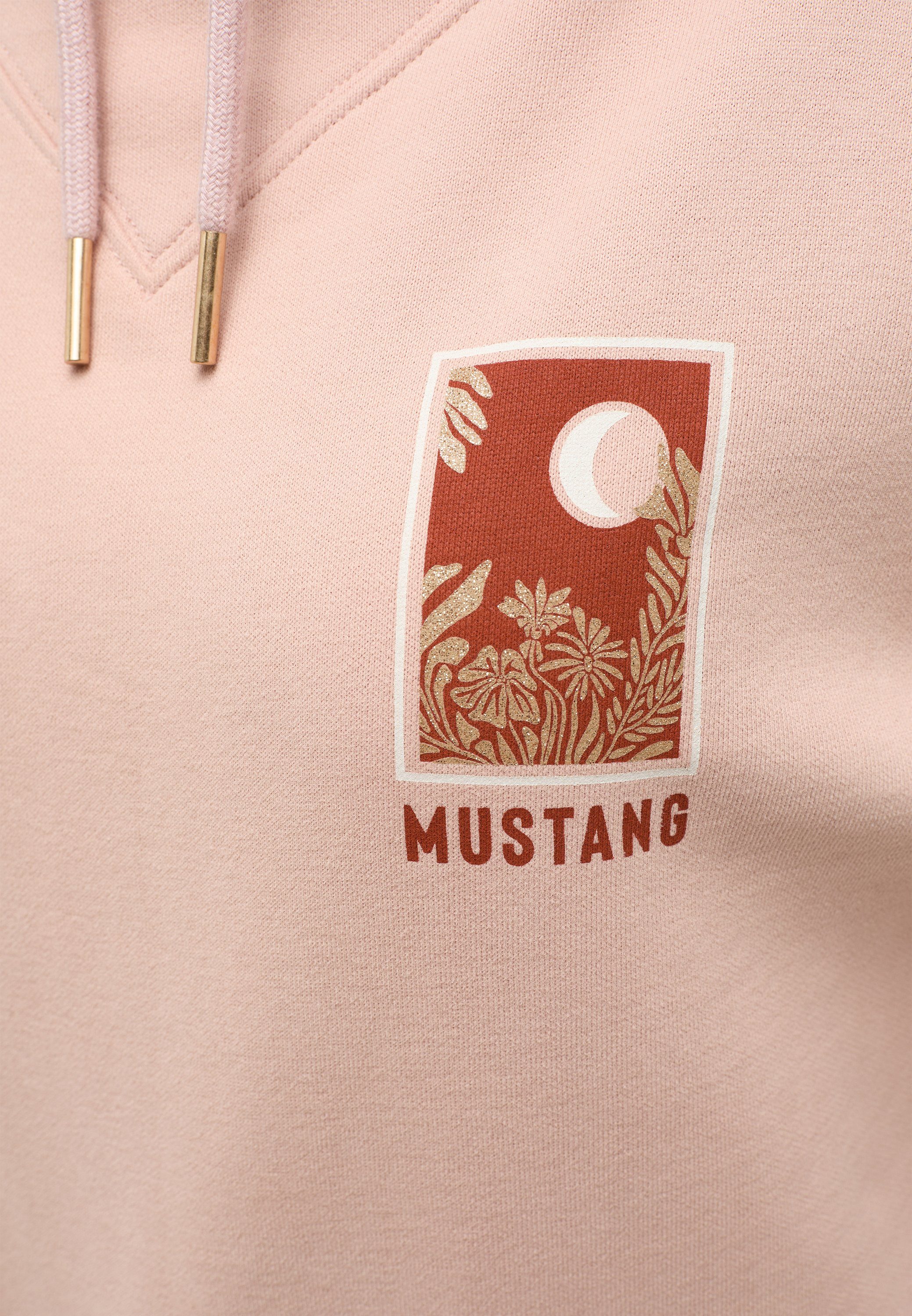 Sweatshirt MUSTANG Sweatshirt hellrosa Mustang