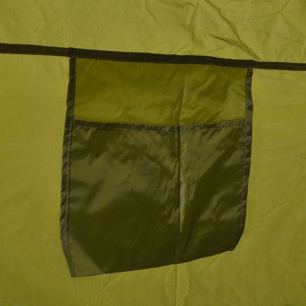 vidaXL Campingtoilette Tragbares mit Camping-Waschbecken L Zelt Toilettenzelt grün 20