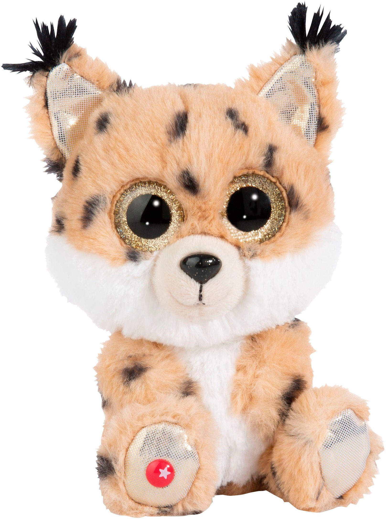Kuscheltier Glubschis, Luchs Lenzo, 15 cm