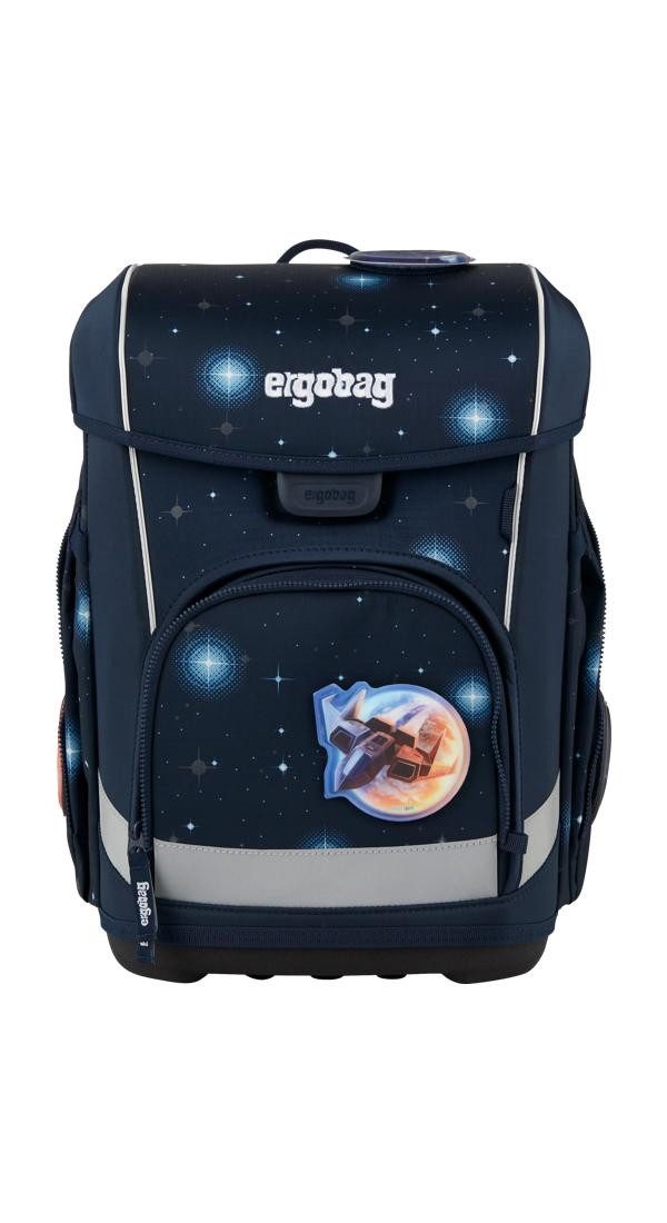 ergobag Schulranzen cubo light Set (6-tlg., 5-teiliges Set), wiegt nur 780g