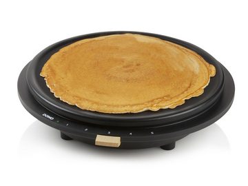 Domo Crêpesmaker, 1500 W, Ø 38 cm, 1 Pancake groß, 5 süße Pfannkuchen selber machen Crepes-Eisen Creperie