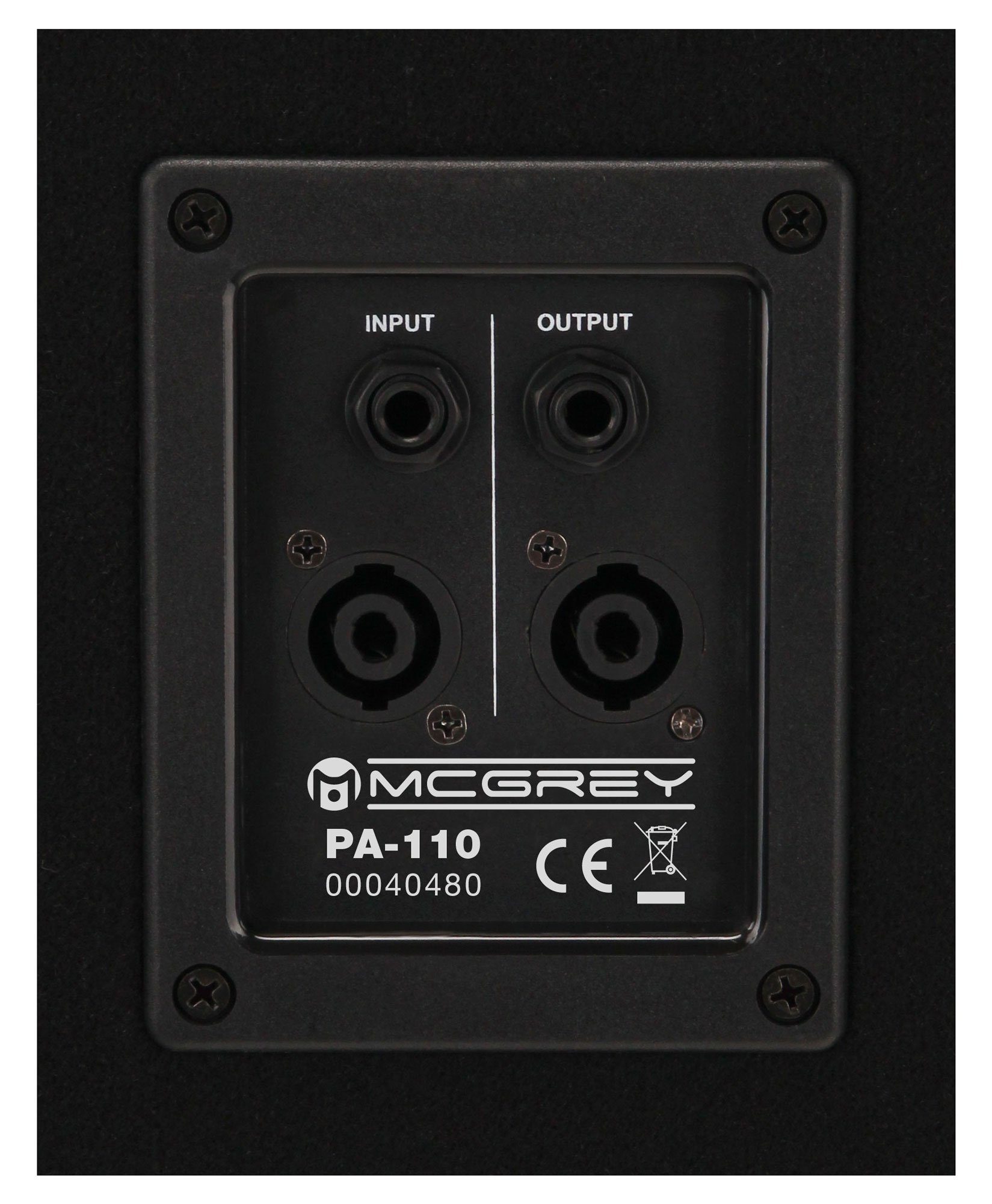 McGrey Powerstage-2800 PA Komplett-Anlage 2x 10'' Boxen und 2x 15'' Subwoofer Party-Lautsprecher (N/A, 700 W, Party Lautsprecher Set inkl. Endstufe)