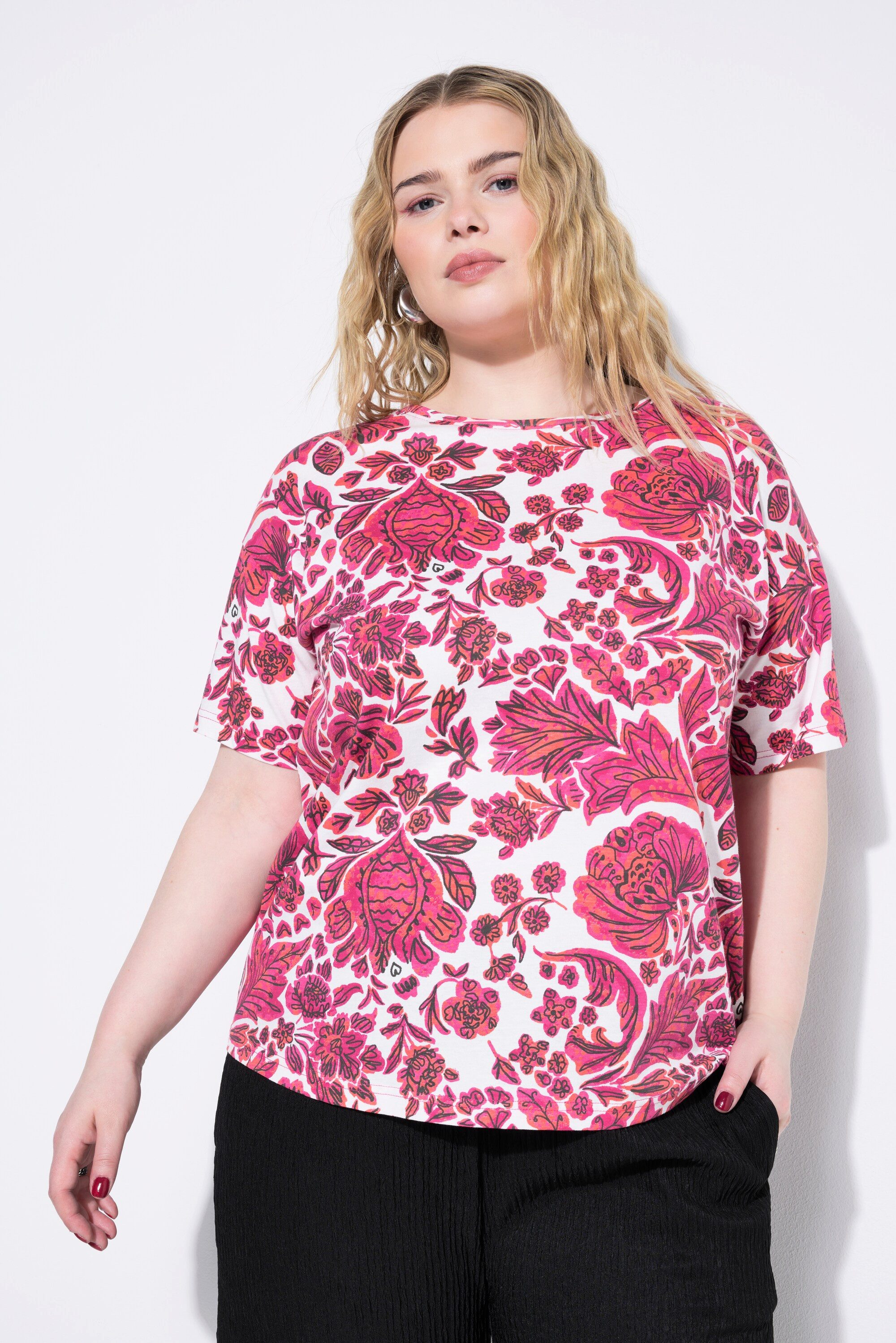 Studio Untold T-Shirt T-Shirt oversized Paisley günstig online kaufen