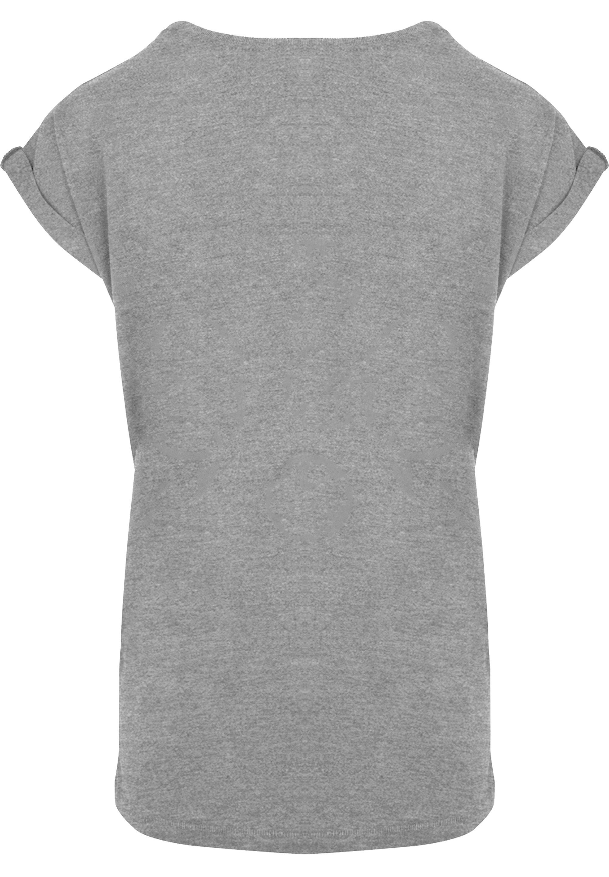 Bär Print Puuh Sketch heather Collage Der F4NT4STIC T-Shirt Winnie grey