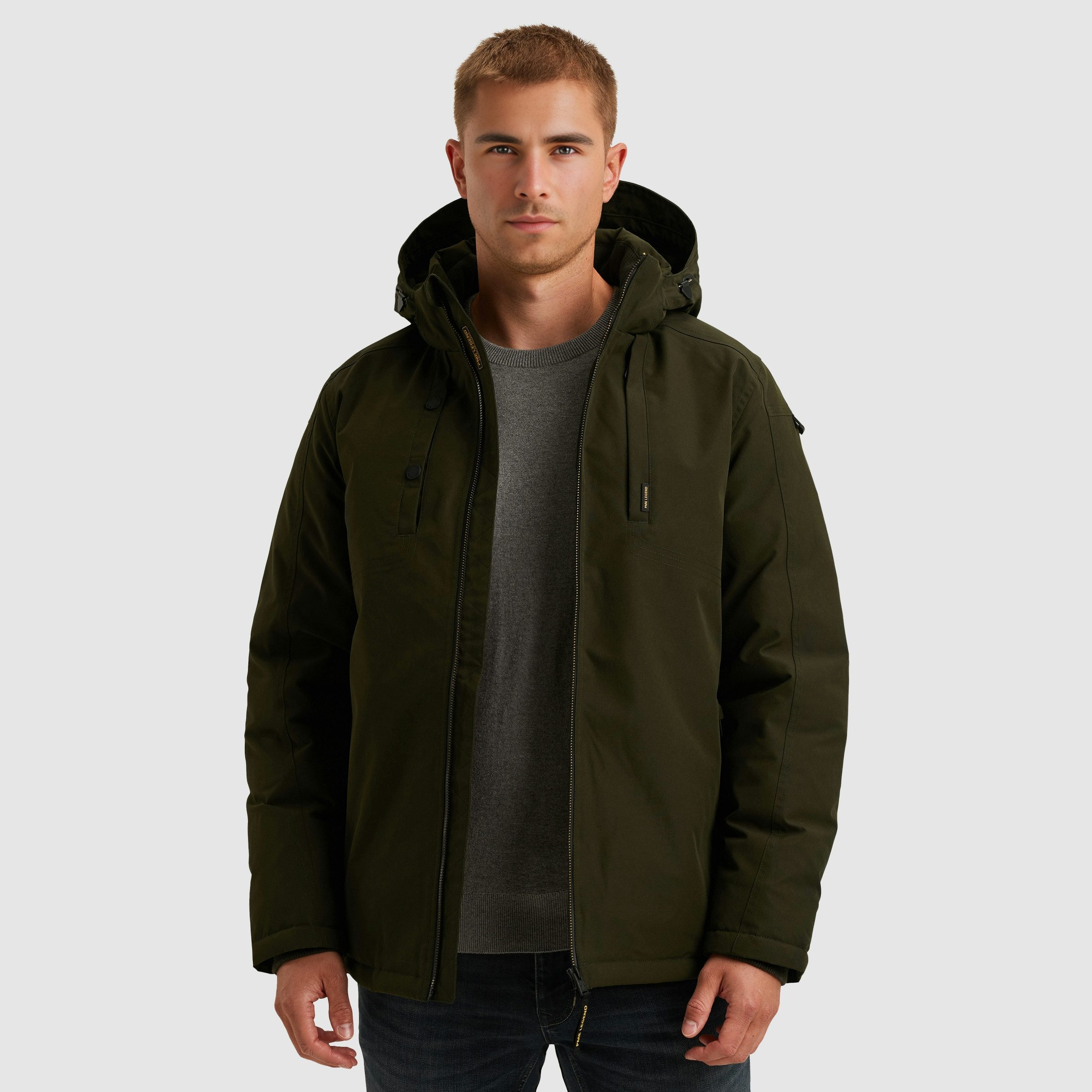 PME LEGEND Winterjacke Taschen mit Reißverschluss günstig online kaufen