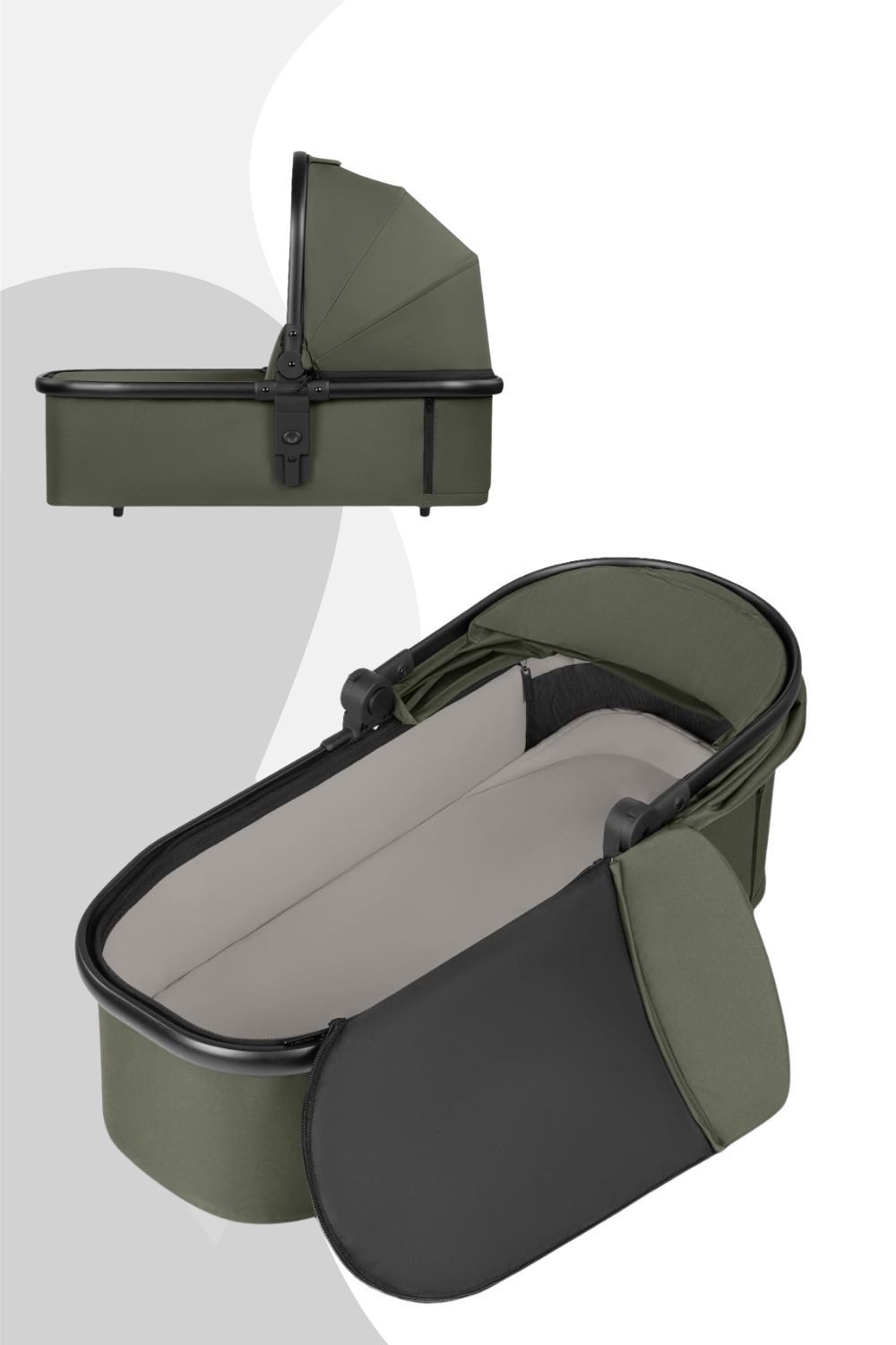 ABC Design Kombi-Kinderwagen Bayamo Tragewanne