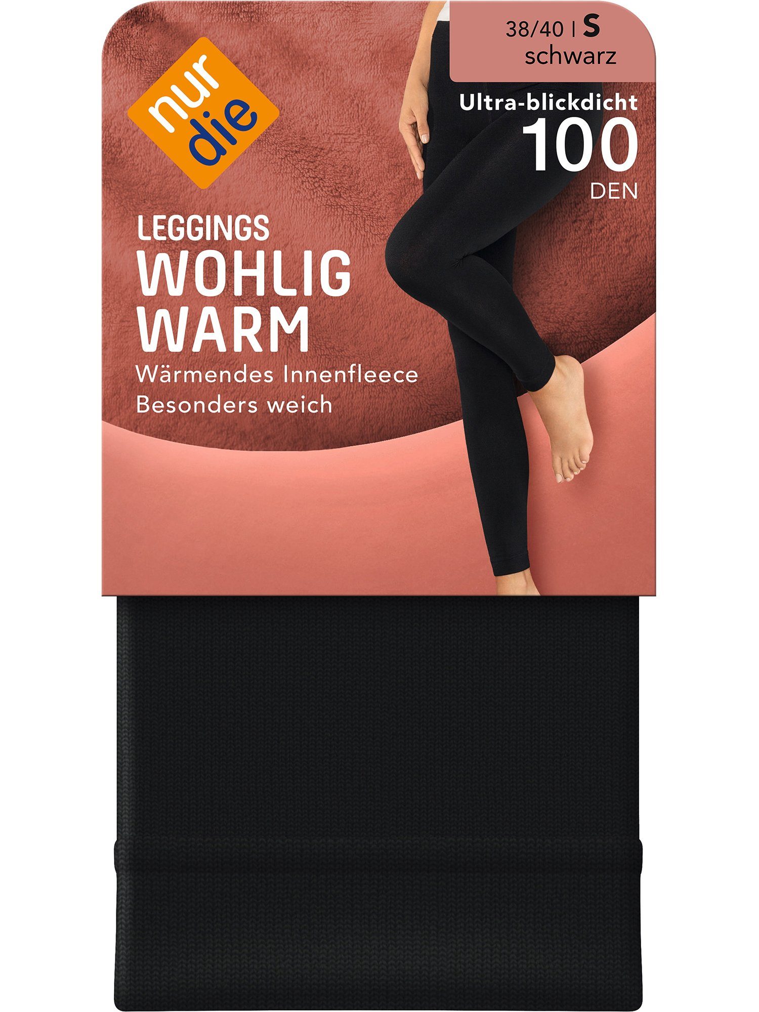 Nur Die Leggings Wohlig-Warm schwarz