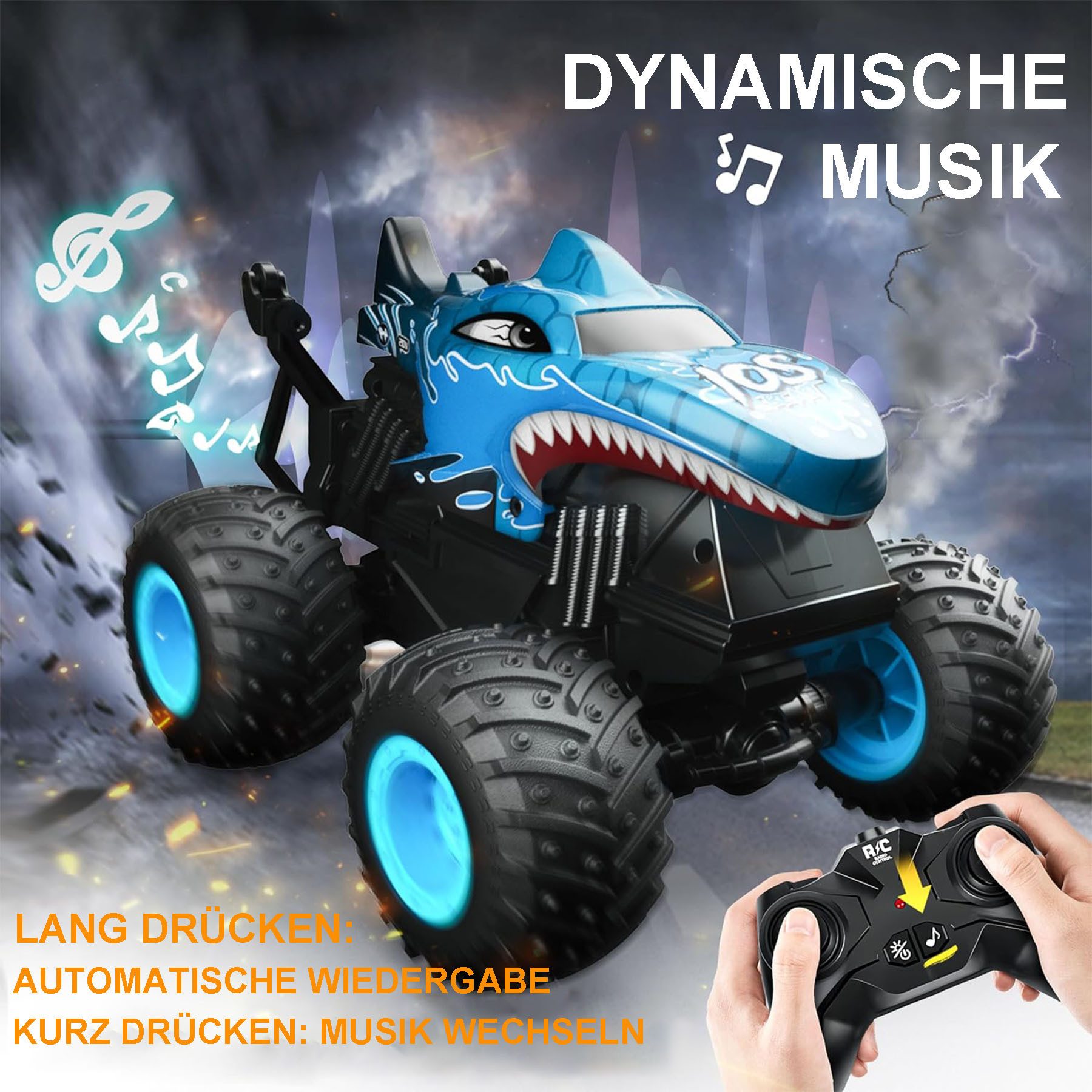 Senmudi Spielzeug-LKW Ferngesteuertes Auto, 2.4GHz 20+km/h Ferngesteuertes günstig online kaufen