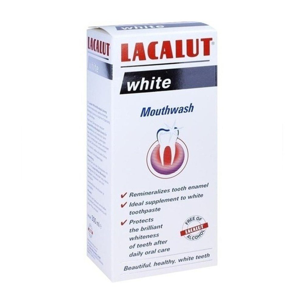 Dr. Theiss Naturwaren GmbH Mundspülung LACALUT white Mundspül-Lösung, 300 ml