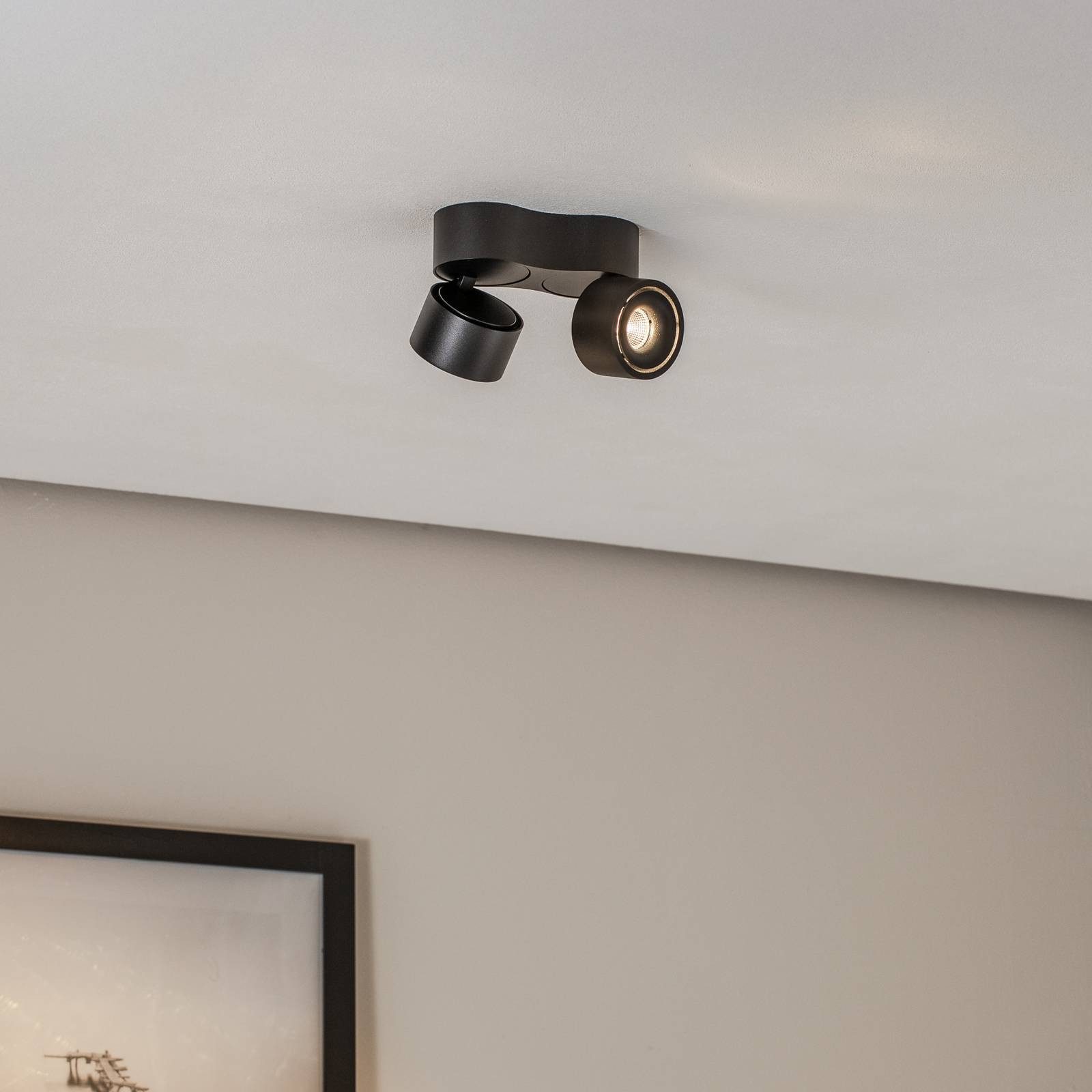 Arcchio Deckenleuchten Rotari, Nicht enthalten, 2 x 6,1 W LED, warmweiß