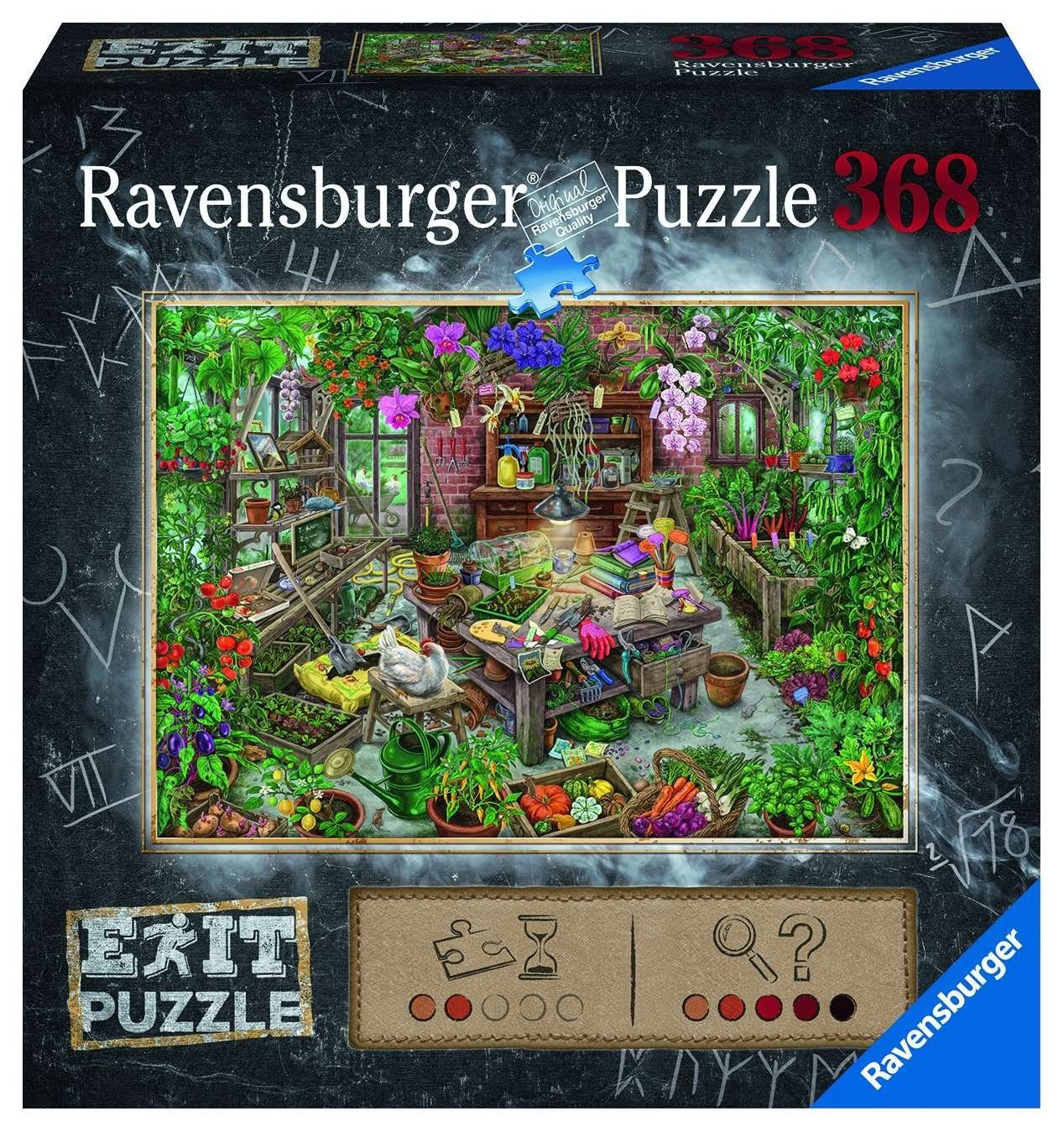 Ravensburger Teile Puzzle, Puzzle Puzzleteile 368 Gewächshaus 368 16483 Im