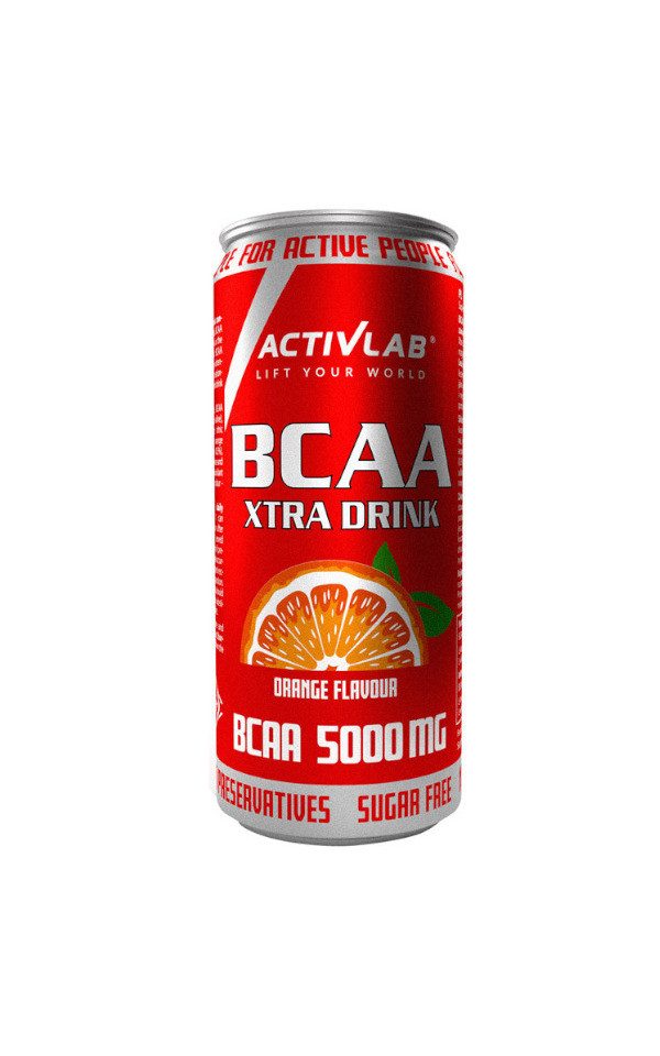Activlab BCAA Xtra Drink 5000mg 24x330ml - Orange Flüssigkeit, 7920 ml, Flüssigkeit