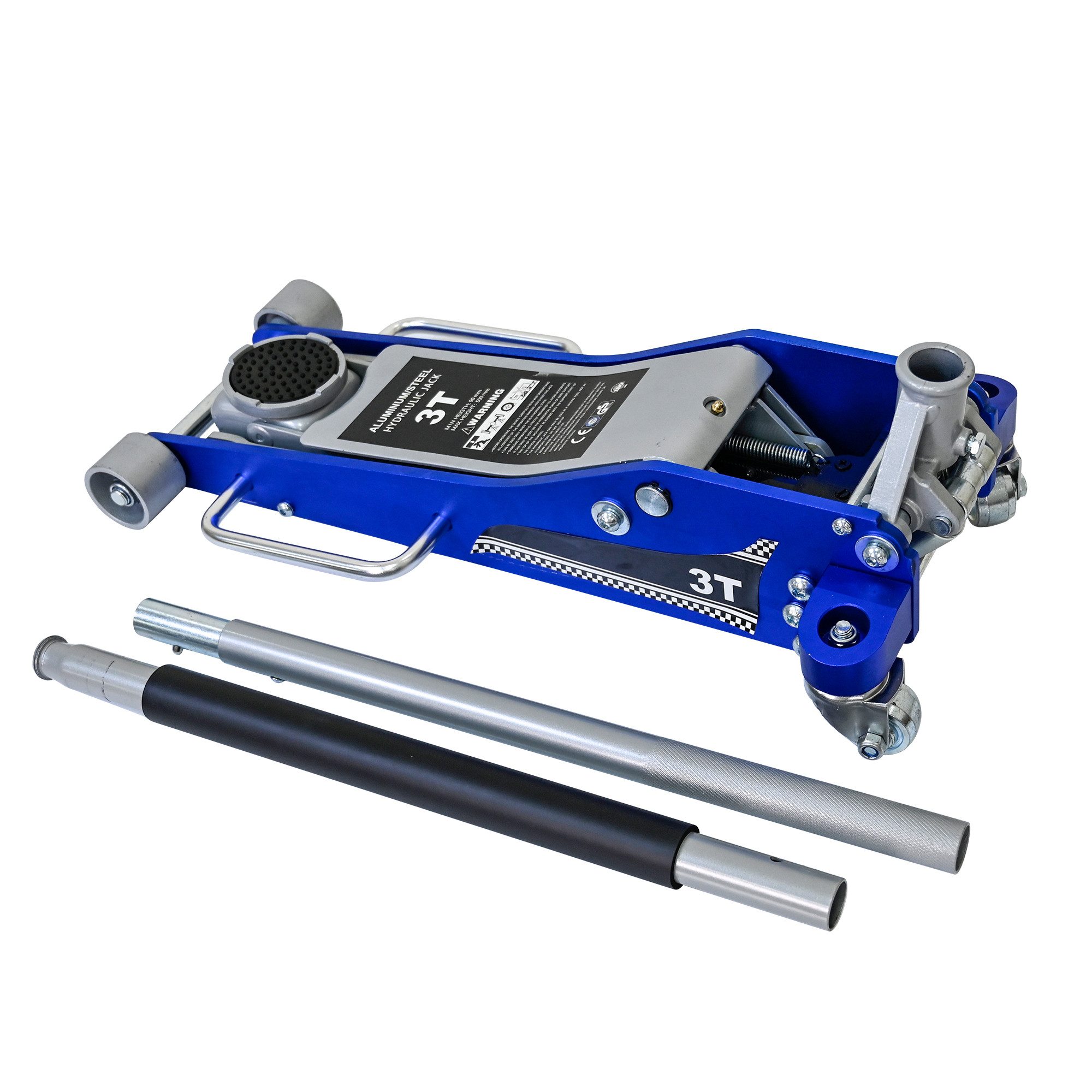 ibettertec Wagenheber 3T Aluminium-Hebebühne / Hydraulikwagen-Service