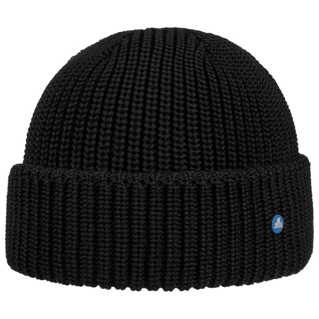 Hammaburg Beanie (1-St) Mütze mit Umschlag, Made in Italy