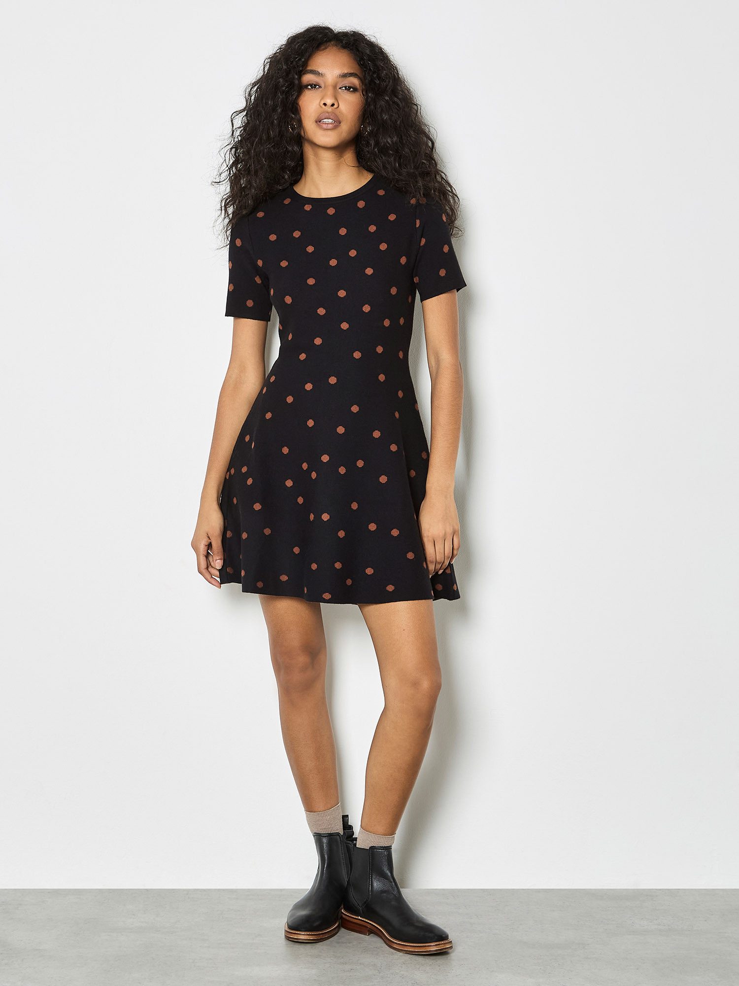 Strickkleid Minikleid