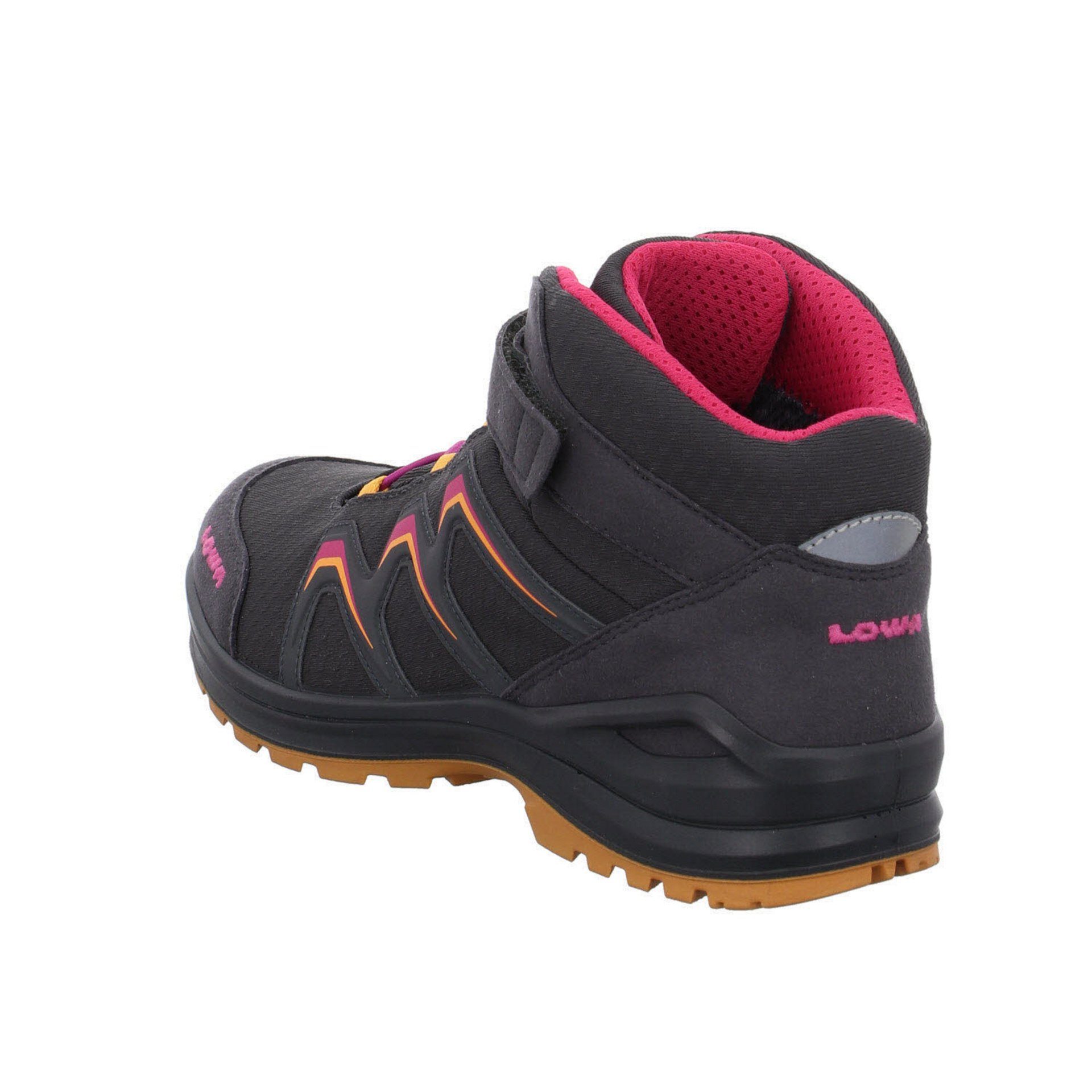 Schuhe Stiefel Maddox Jungen Boots GTX Lowa Warm GRAPHIT/MANDARINE Textil Stiefel