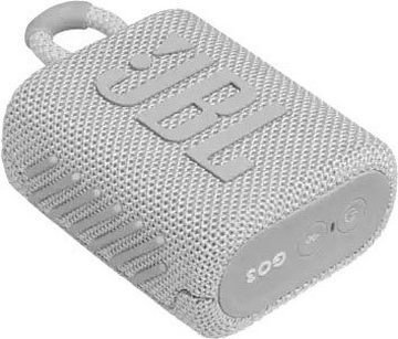 JBL GO 3 Portable-Lautsprecher (Bluetooth, 4,2 W, wasser- und staubfest)