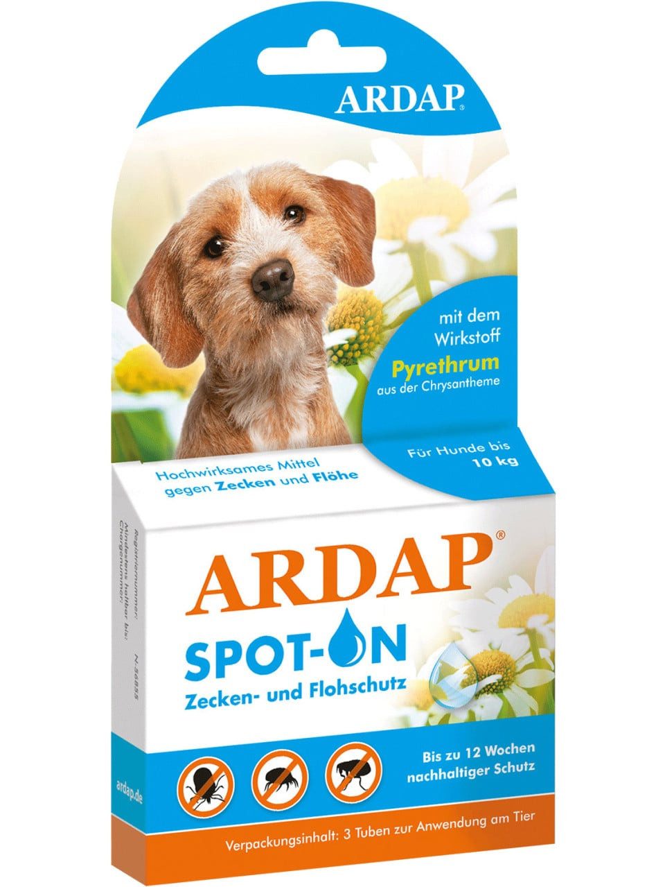 Ardap Hundehandtuch ARDAP Spot On Floh- und Zeckenschutztropfen für
