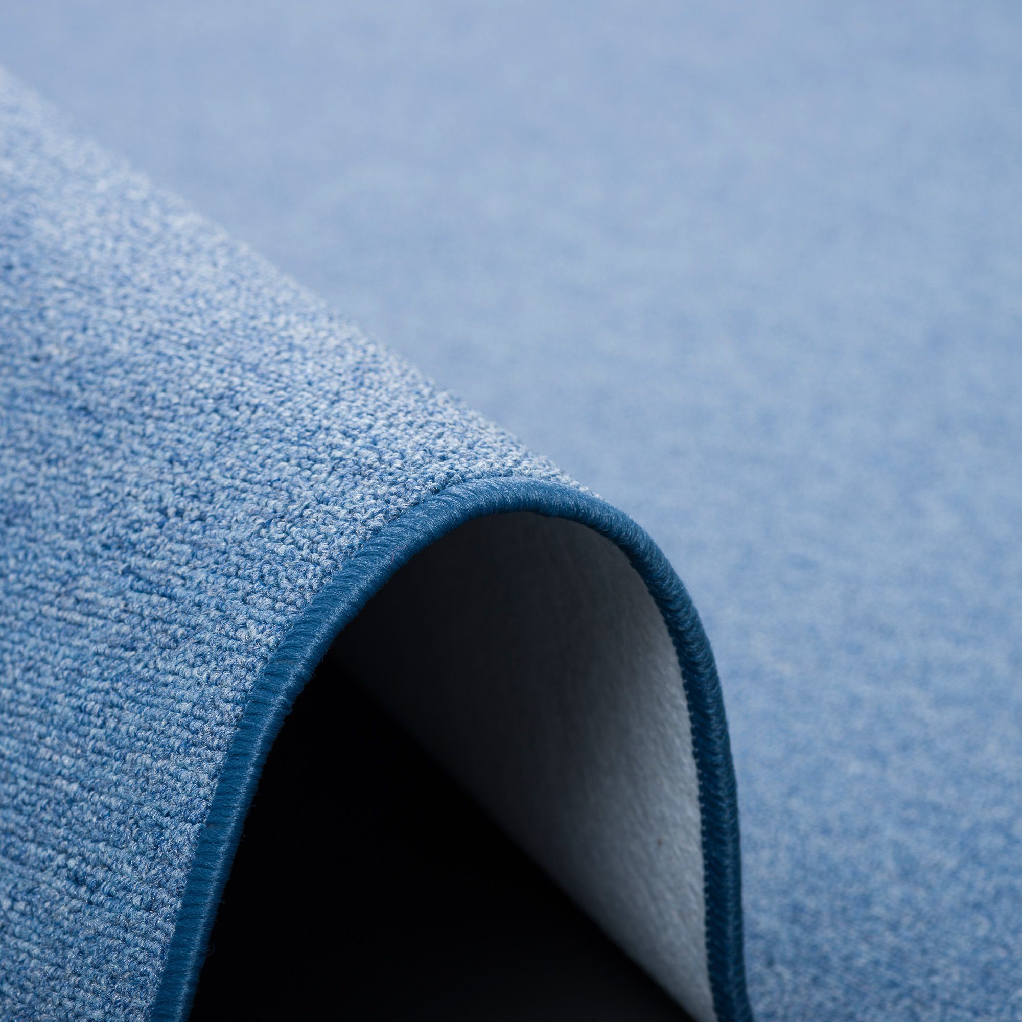 Snapstyle Veloursteppich Feinschlingen Velour Teppich Strong, Eckig, Höhe: 5 mm – Bild 3 von 5