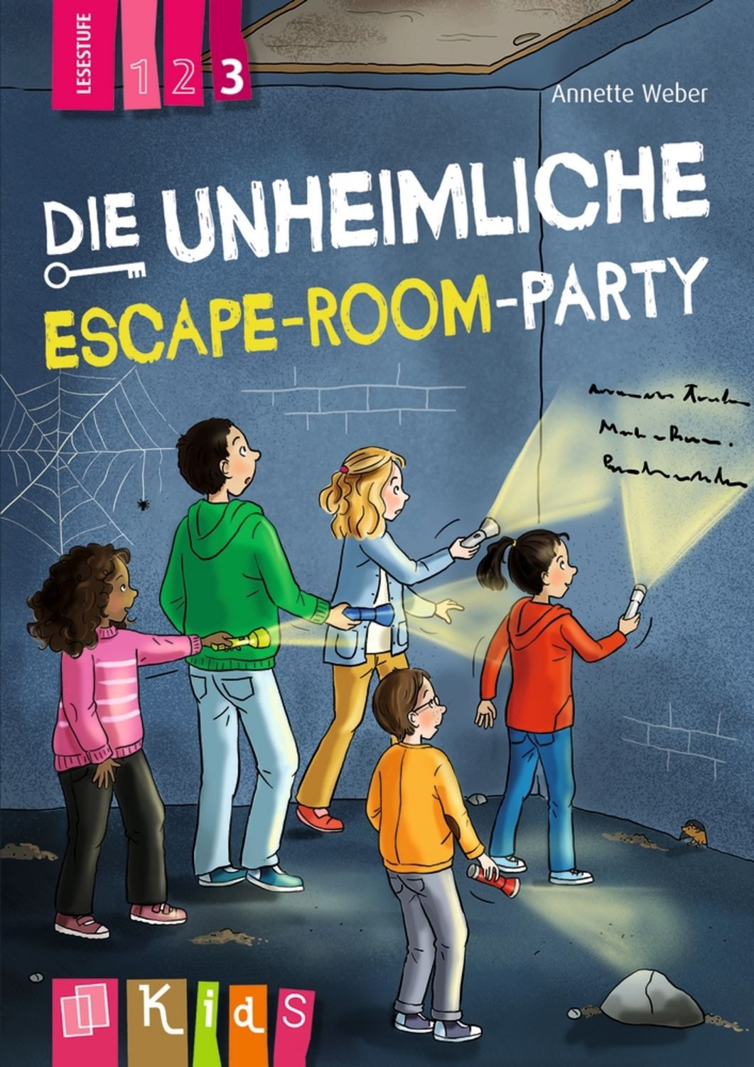 Die unheimliche Escape-Room-Party – Lesestufe 3 / Annette Weber