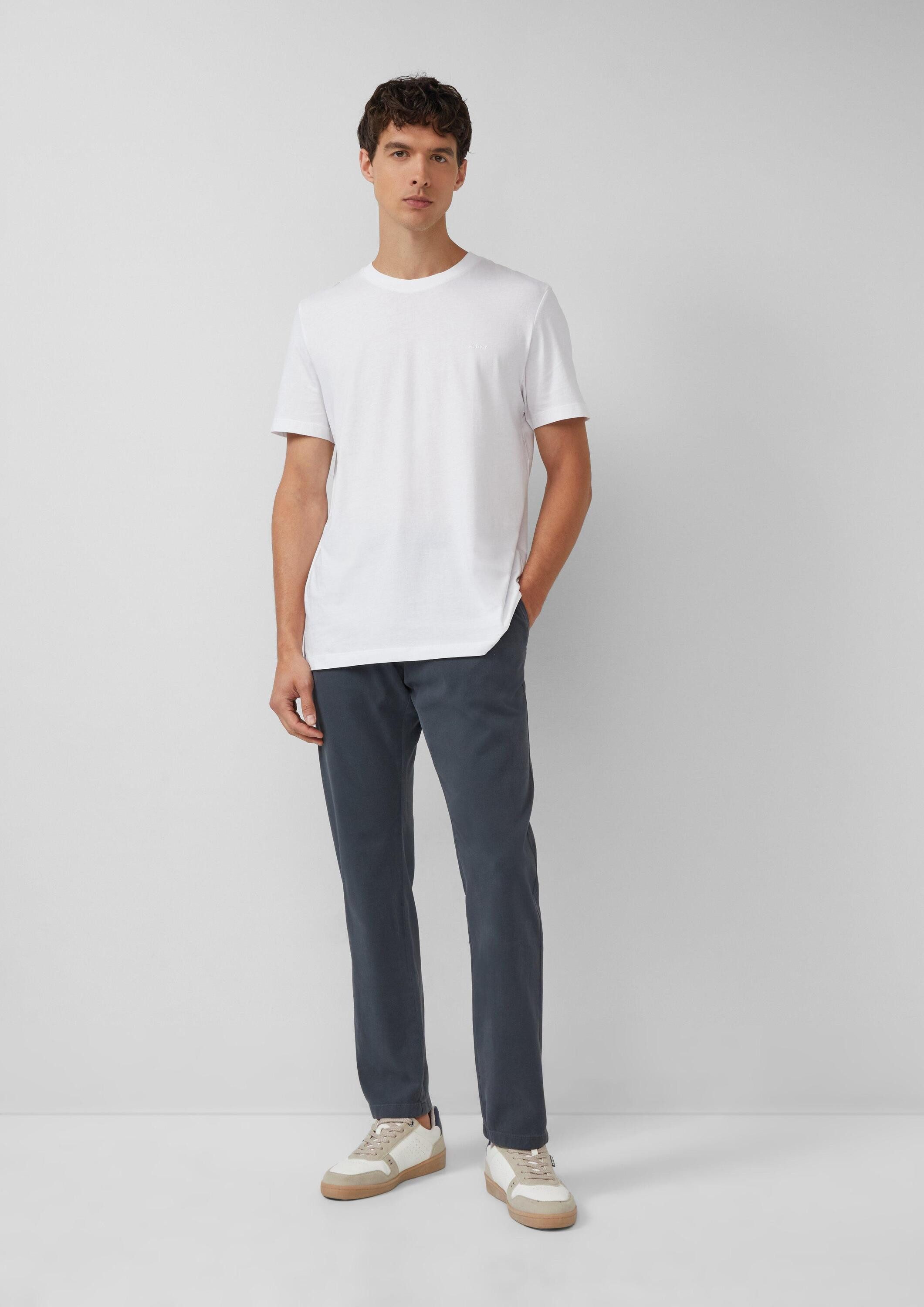 s.Oliver Chinos Hose PHOENIX Phoenix: Strukturierte Chino im Regular Fit günstig online kaufen