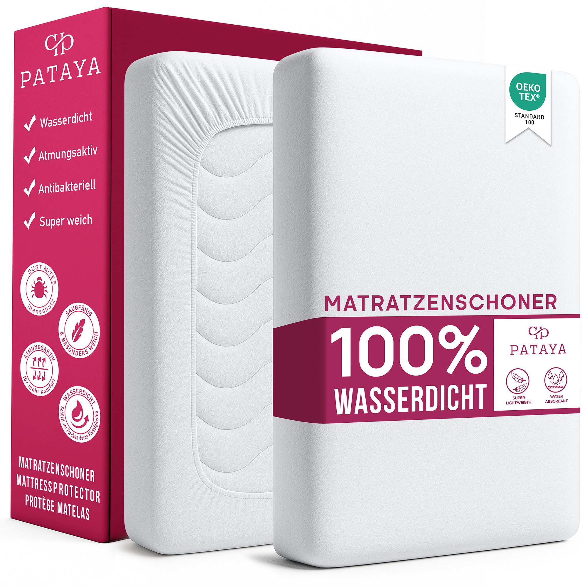 Matratzenschoner 90x200, 140x200, 160x200, 180x200 Matratzenauflage, günstig online kaufen