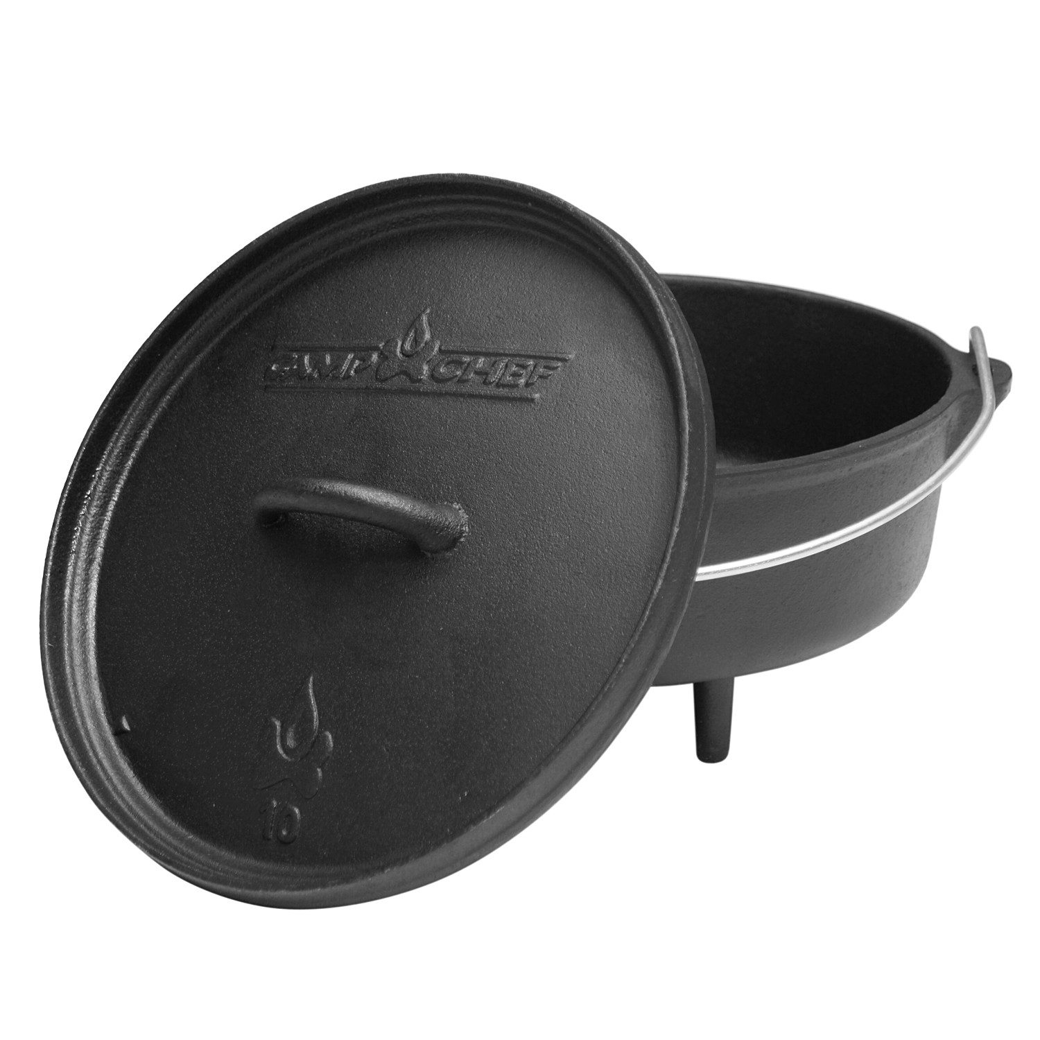 Camp Chef Grilltopf Camp Chef Classic Dutch Oven SDO-10, Gusseisen