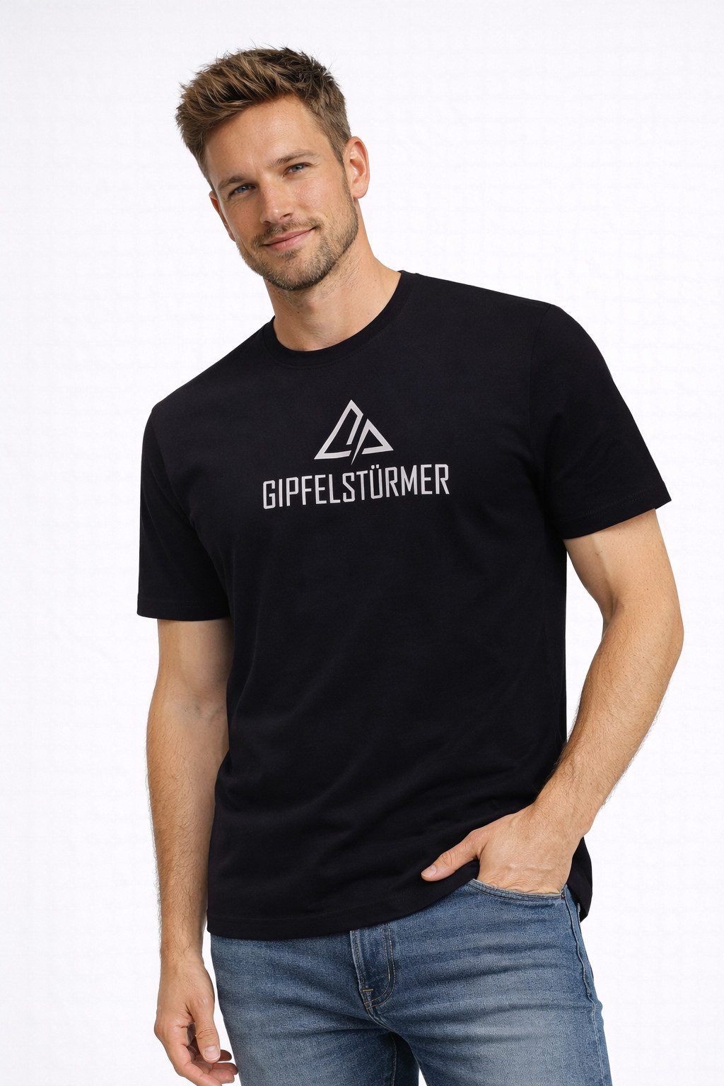 Kurzarmshirt Herren Bio Cotton T-shirt Outdoor