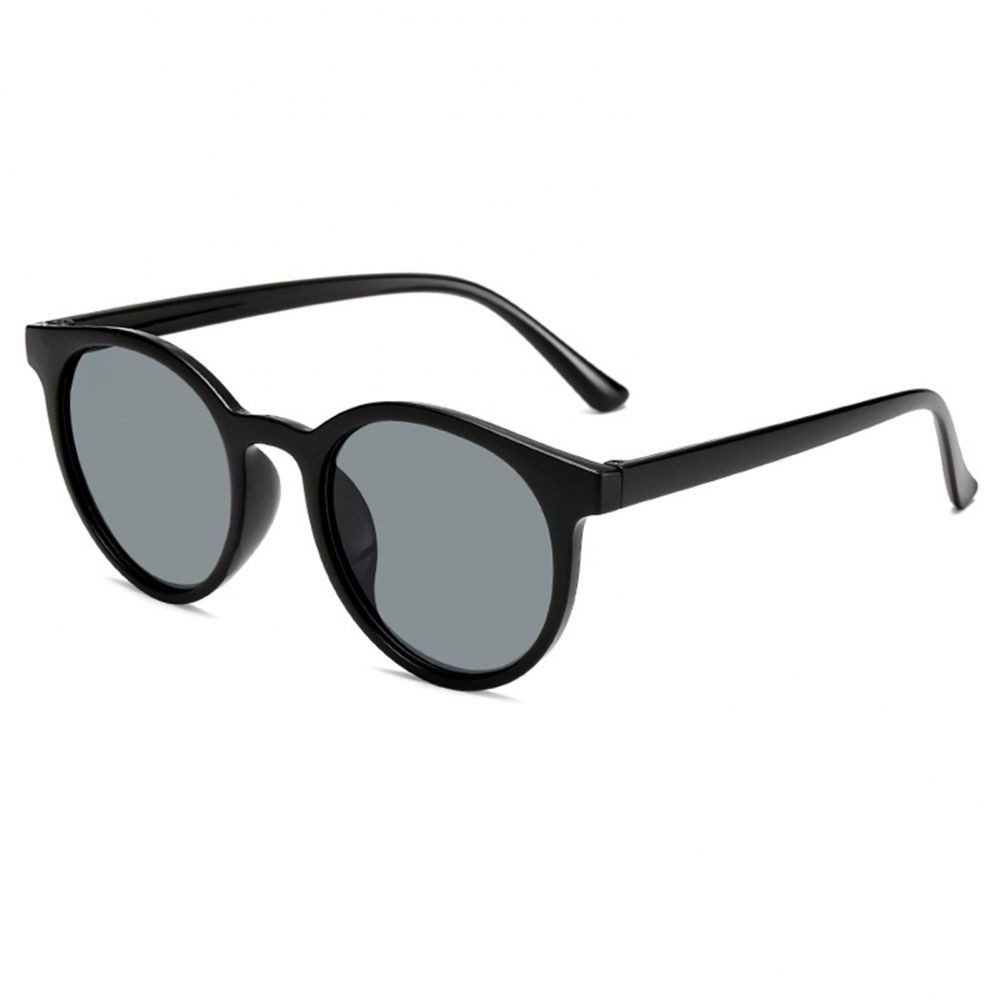 Truyuety Sonnenbrille Mode Vintage Polarisierte Runde Schutzlinse Sonnenbrille (1-St)