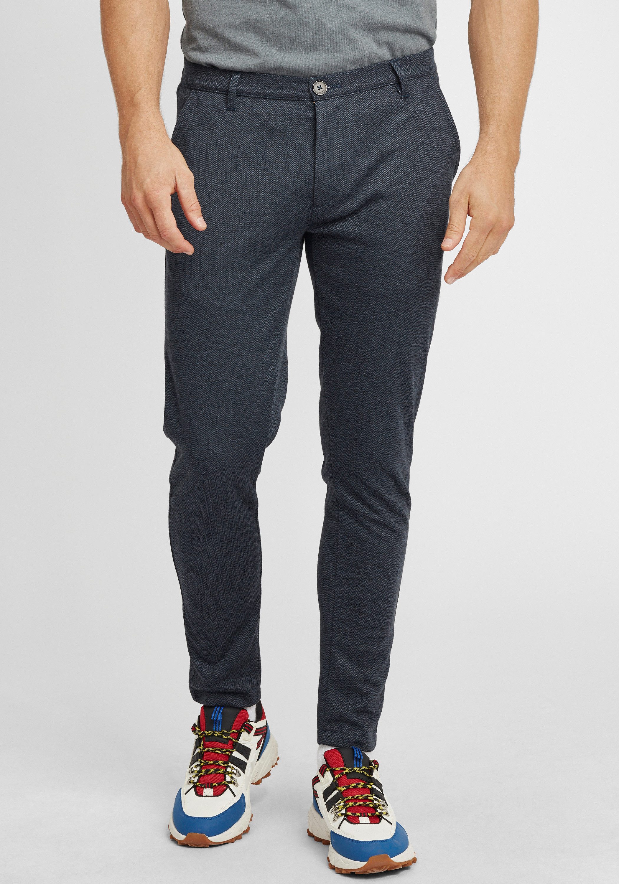 !Solid Stoffhose SDOlizar lange Stoffhose